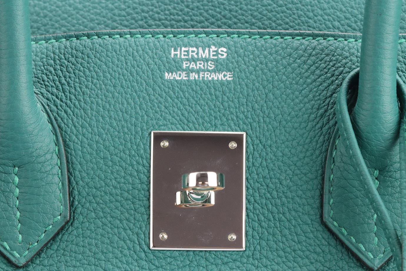 HERMÈS 2013 BIRKIN 35CM MAURICE LEATHER BAG - Image 10
