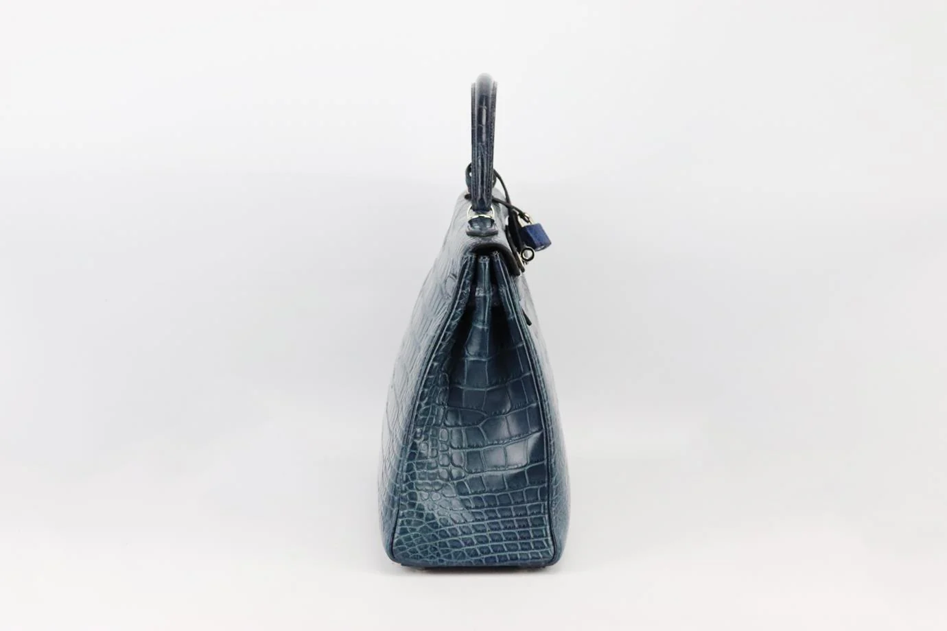 HERMÈS 2013 KELLY 35CM BI-COLOUR MATTE ALLIGATOR MISSISSIPPIENSIS LEATHER BAG - Image 3
