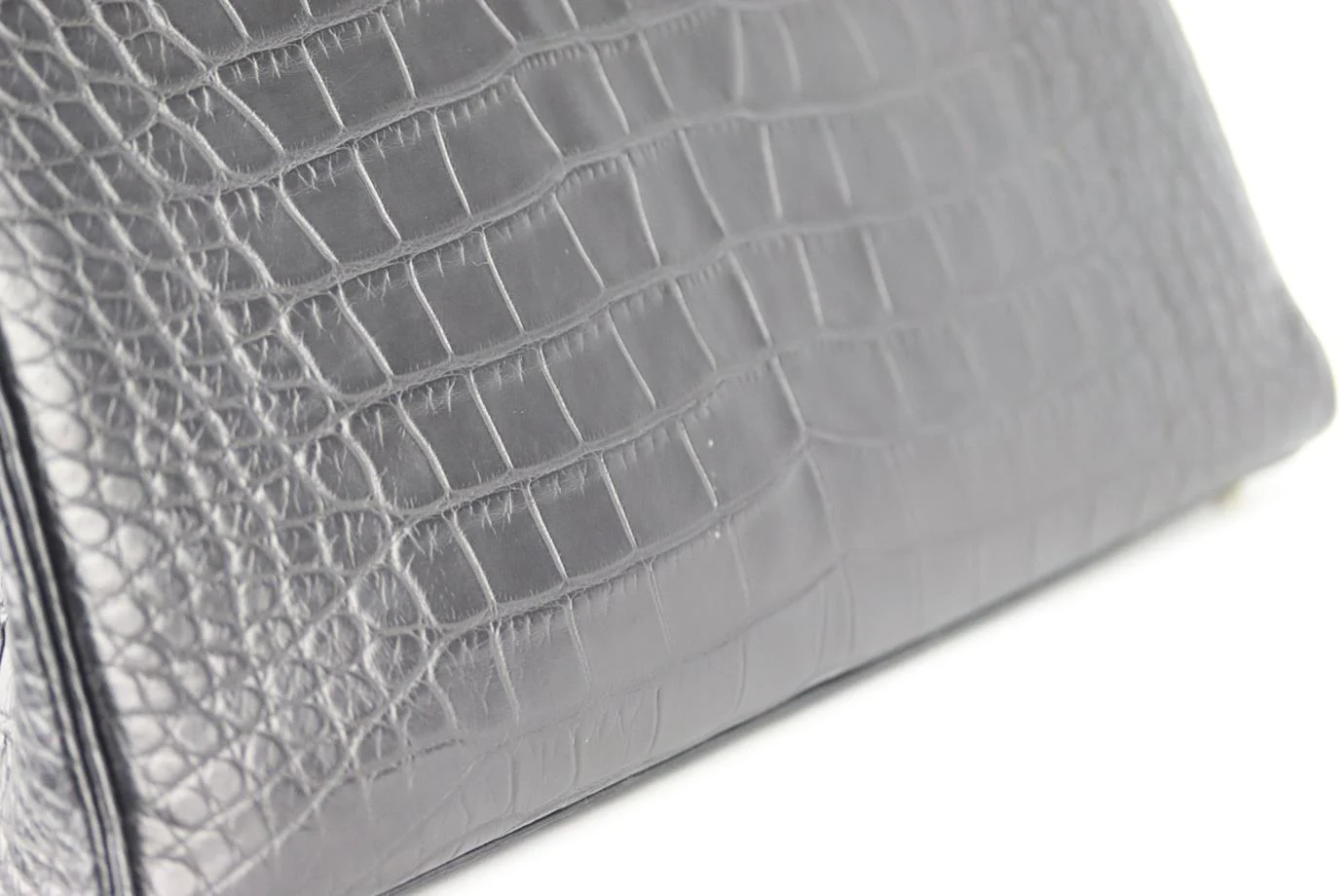 HERMÈS 2013 KELLY 35CM MATTE ALLIGATOR MISSISSIPPIENSIS LEATHER BAG - Image 7