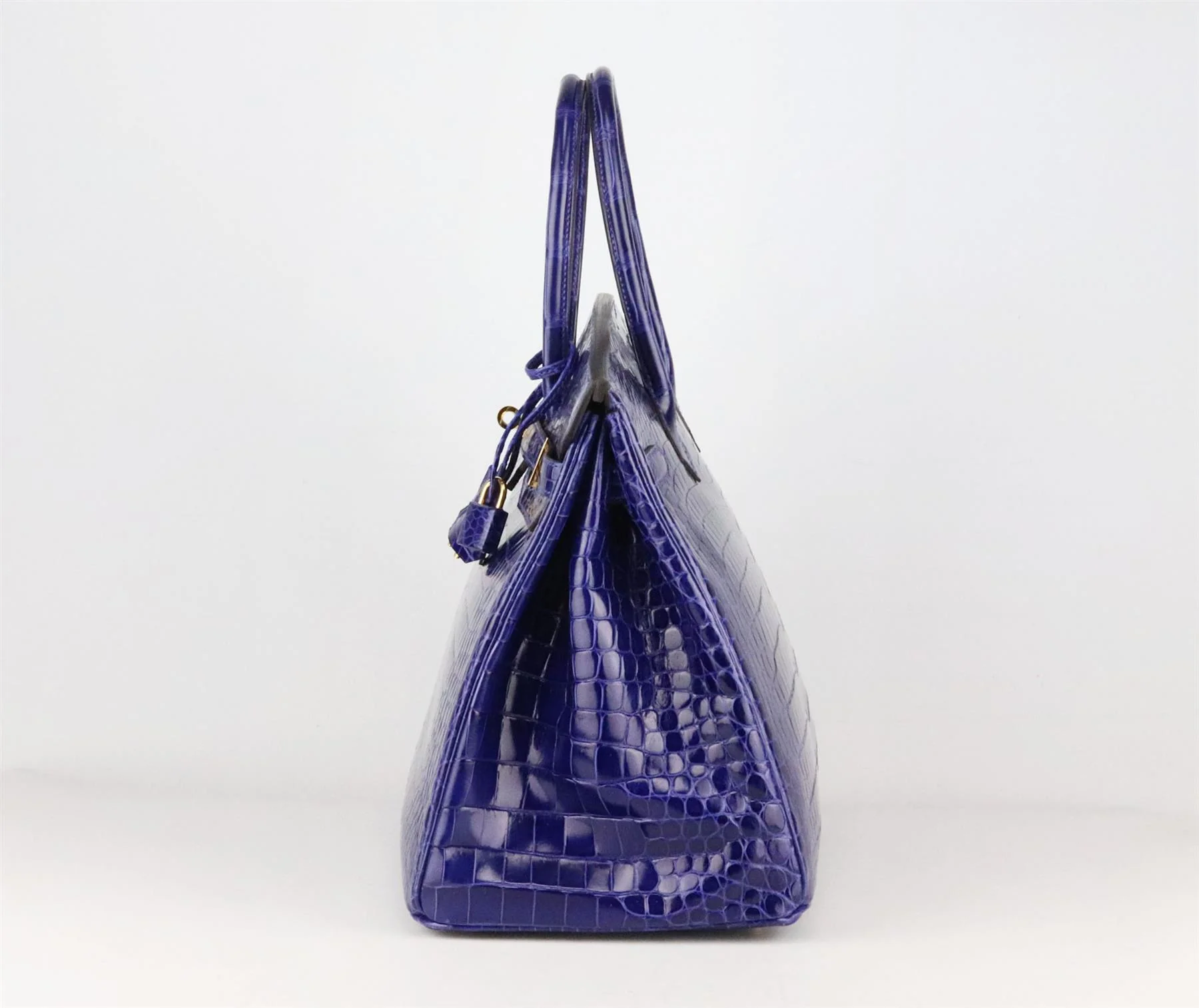 HERMÈS 2014 BIRKIN 35CM POROSUS CROCODILE LEATHER BAG - Image 4