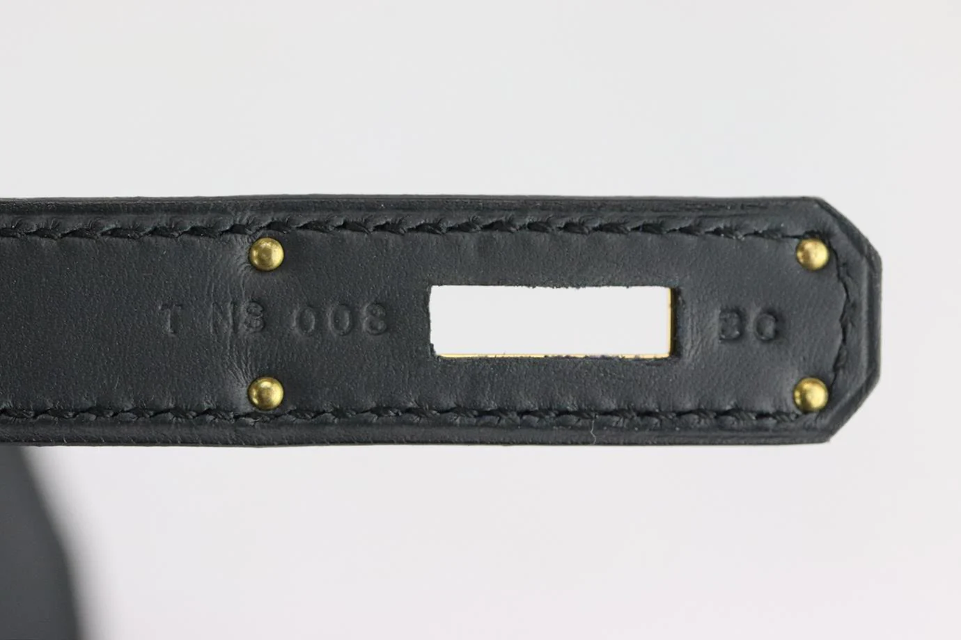 HERMÈS 2015 KELLY SELLIER 32CM SOMBRERO LEATHER BAG - Image 10