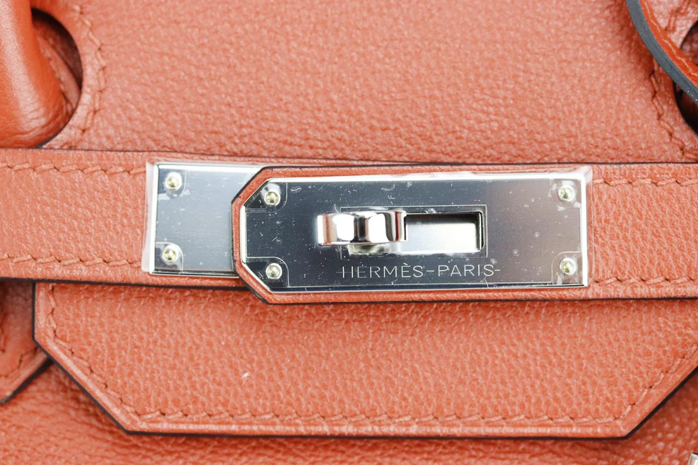 HERMÈS 2017 BIRKIN 35CM TAURILLON NOVILLO LEATHER BAG - Image 8