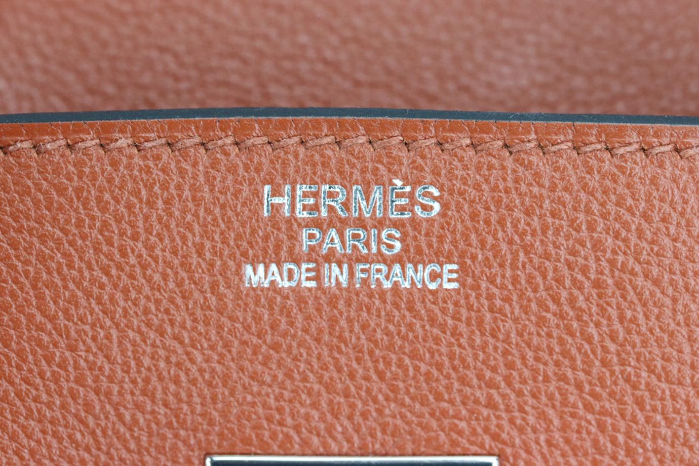 HERMÈS 2017 BIRKIN 35CM TAURILLON NOVILLO LEATHER BAG - Image 9