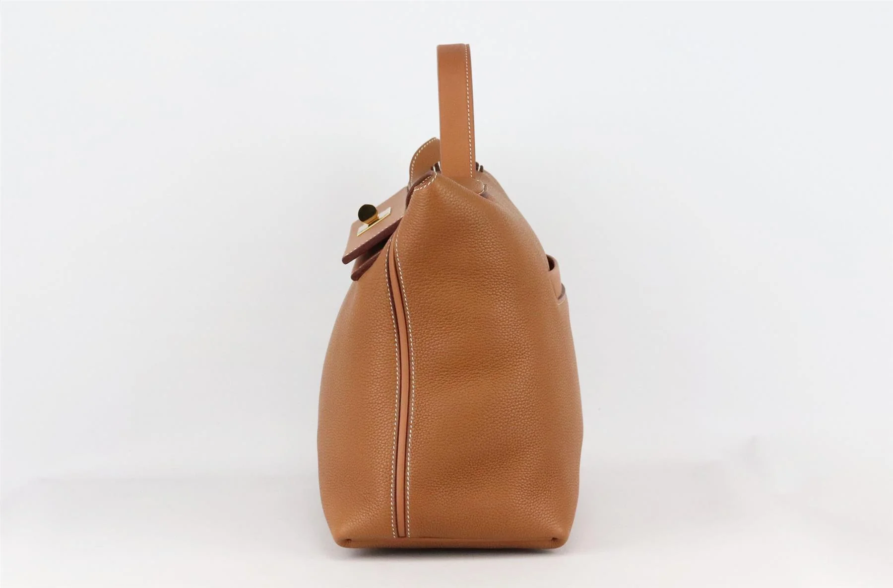 HERMÈS 2019 24/24 35CM TAURILLON MAURICE AND SWIFT LEATHER HANDBAG - Image 5