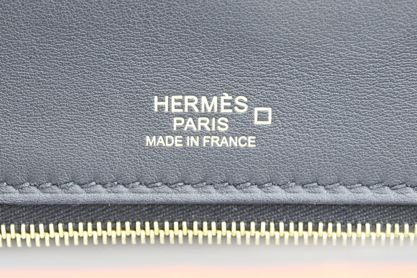 HERMÈS 2020 24/24 29CM TOGO LEATHER, ALLIGATOR AND SWIFT LEATHER BAG - Image 8