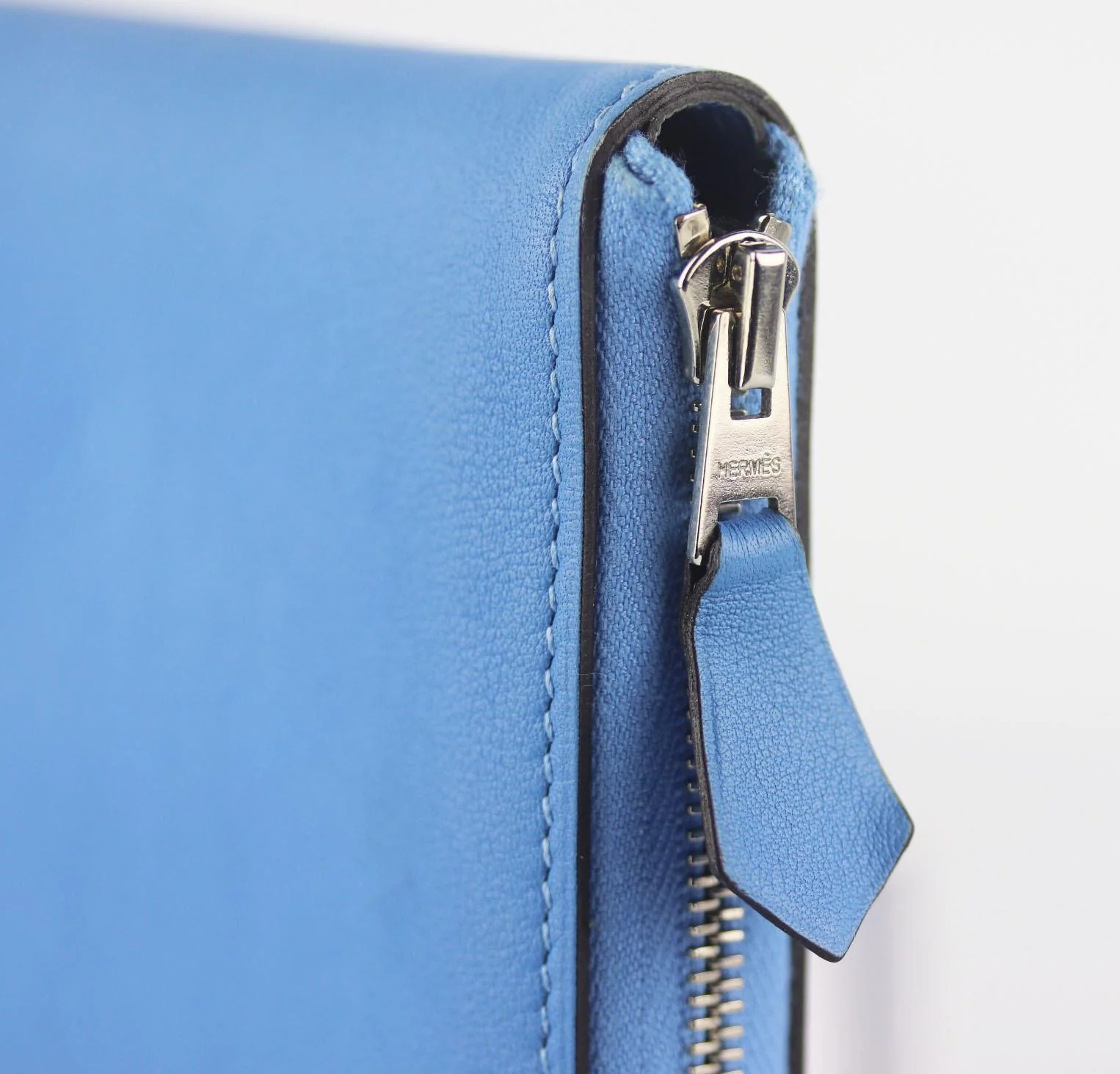 HERMÈS AZAP GM ZIPPED CLASSIC TOGO CALFSKIN LEATHER WALLET - Image 11