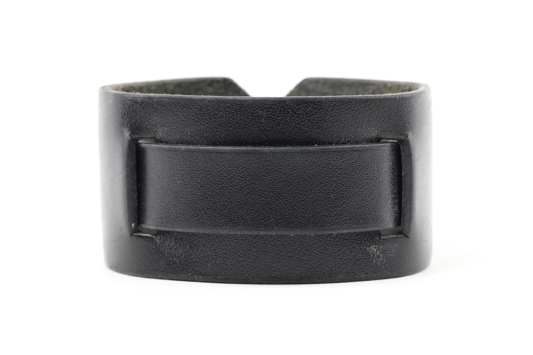 HERMÈS BLACK 2013 LEATHER BRACELET - Image 4