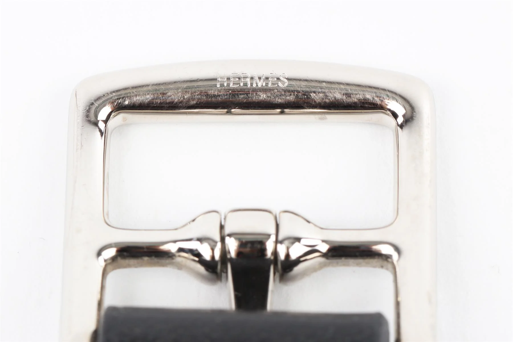 HERMÈS BLACK 2013 LEATHER BRACELET - Image 10