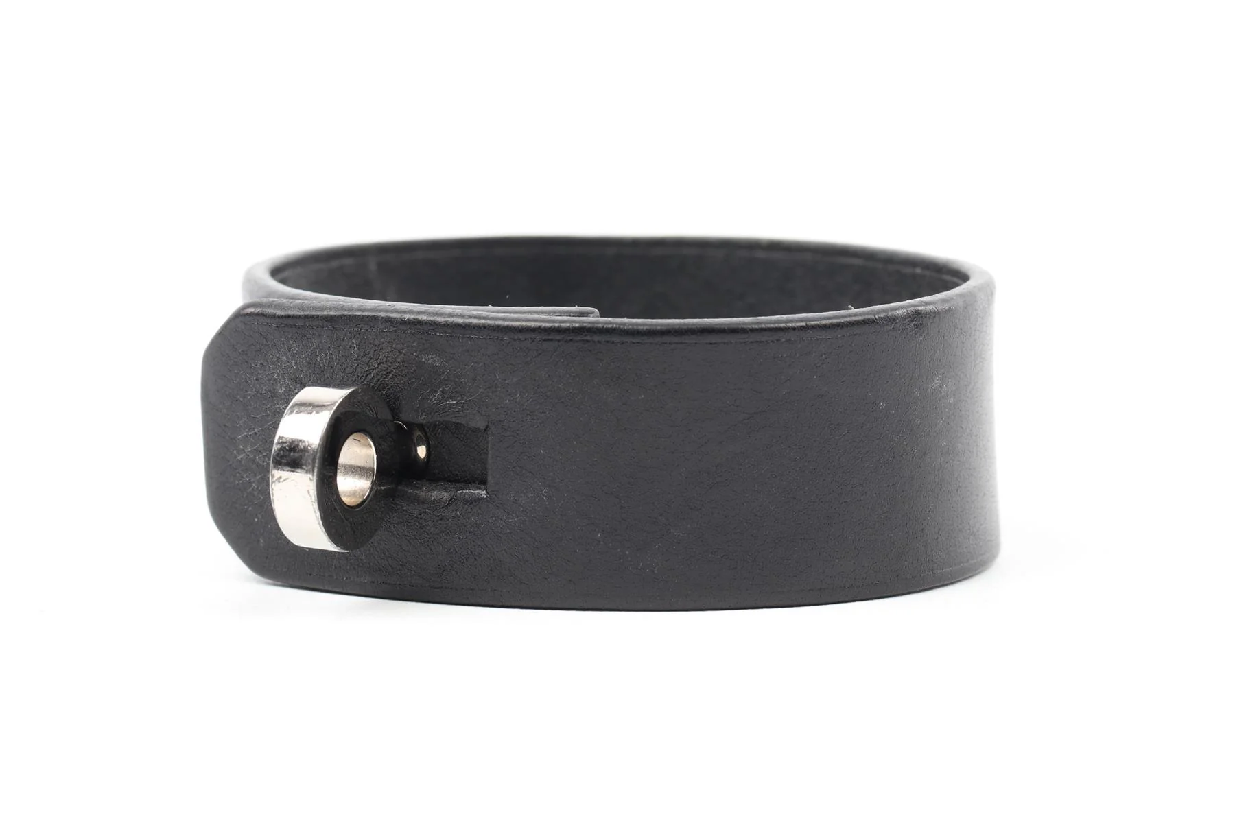HERMÈS BLACK 2014 HIP HOP LEATHER BRACELET - Image 3