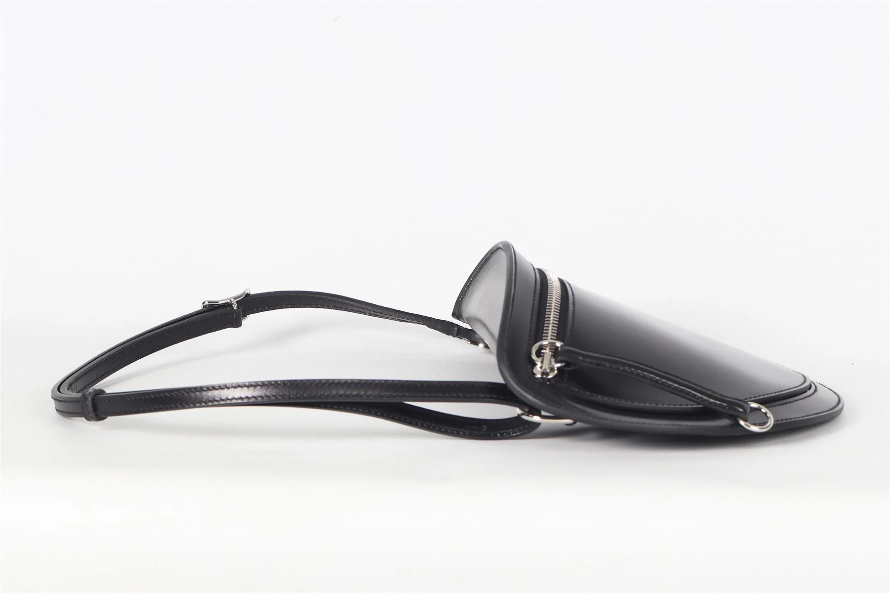 HERMÈS BLACK 2024 PETITE COURSE BOX LEATHER SHOULDER BAG IN NOIR - Image 14