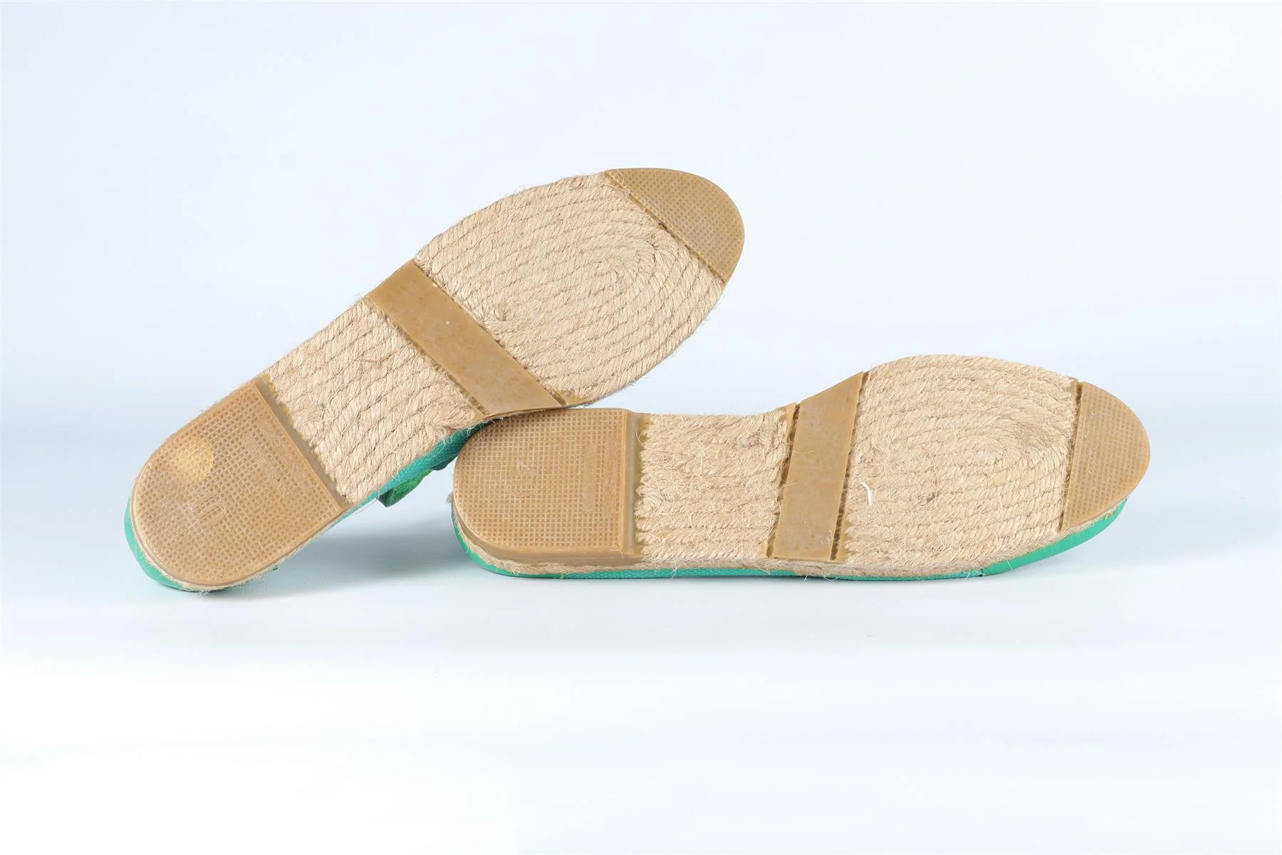 HERMÈS GREEN CANVAS ESPADRILLES EU 41, UK 8, US 11 - Image 6