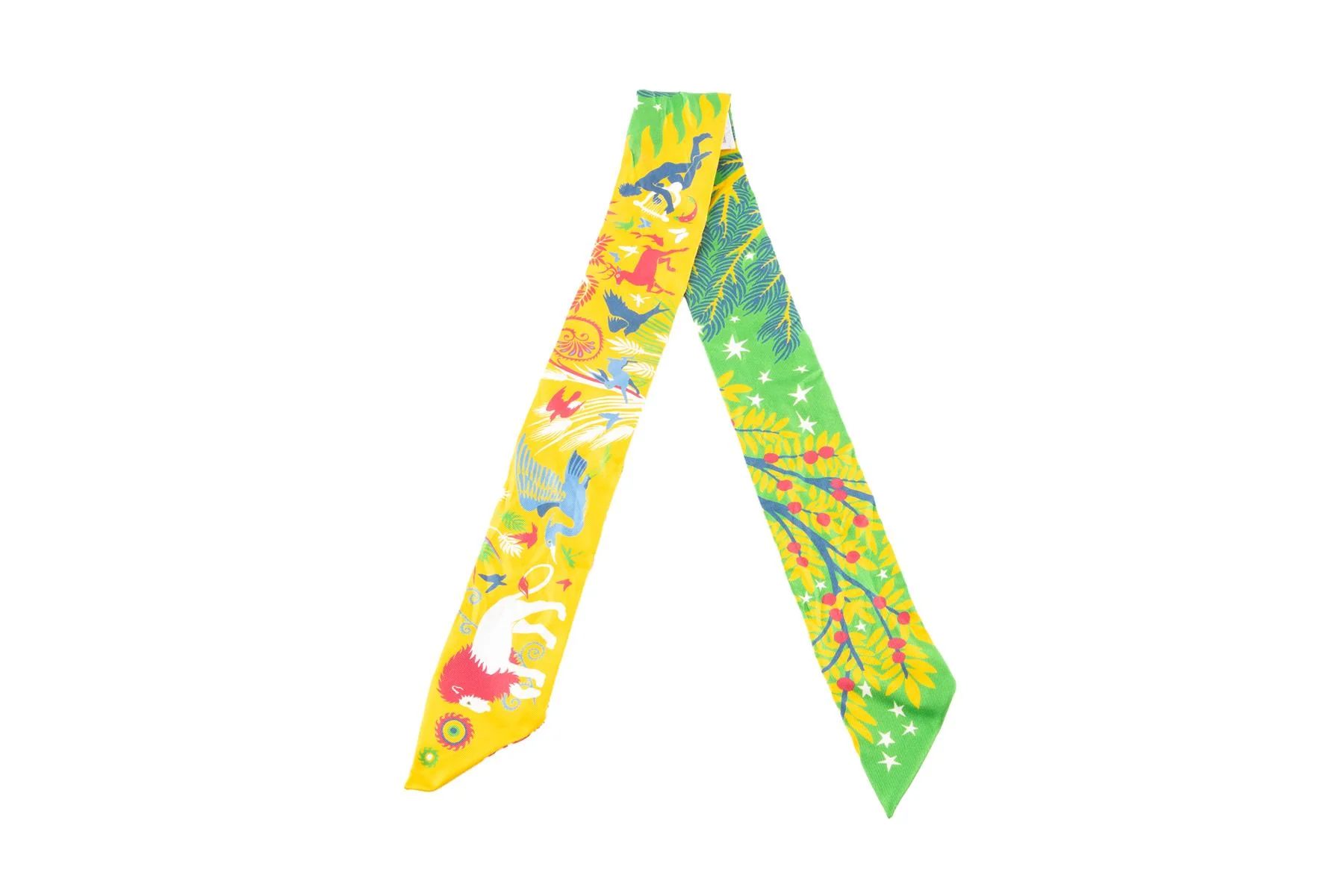 HERMÈS MULTI TWILLY 86 SILK SCARF - Image 2