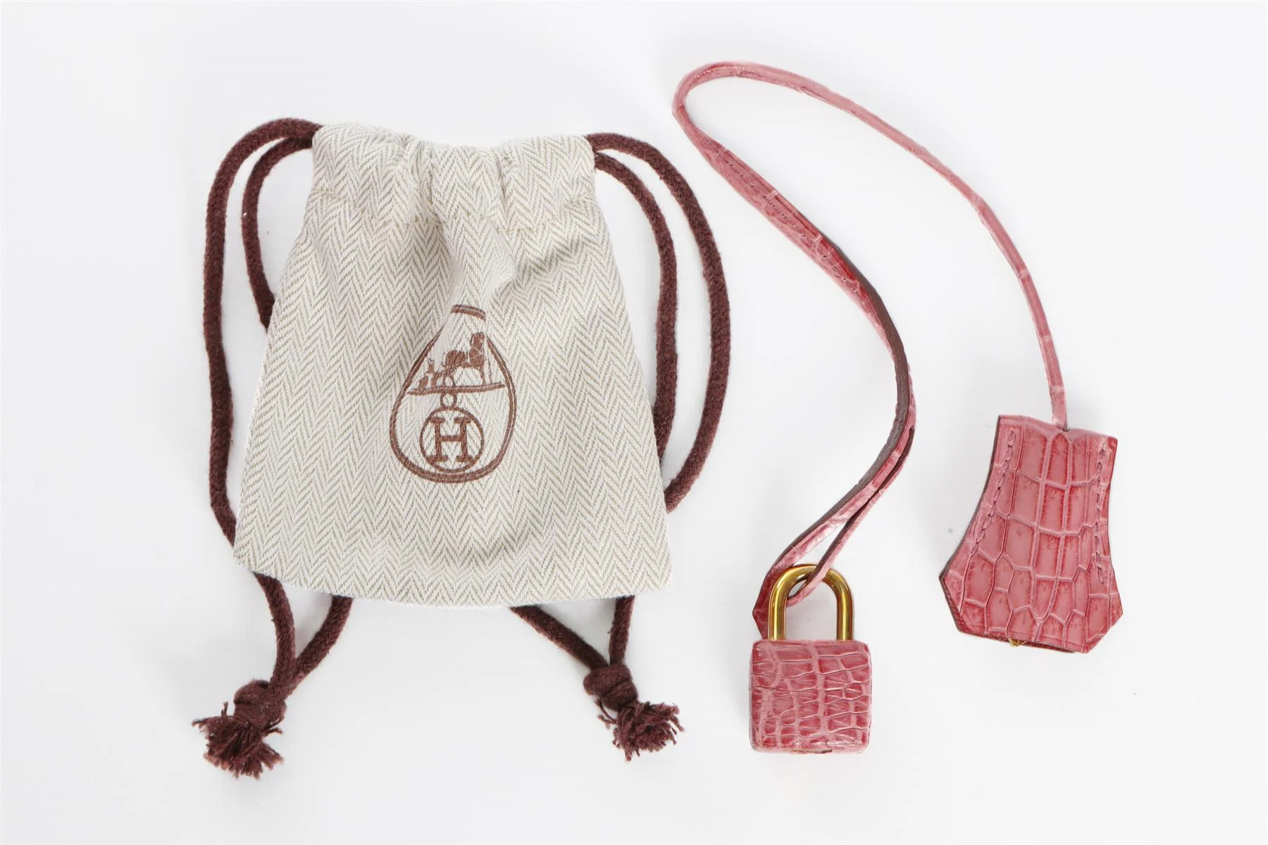 HERMÈS PINK 2013 BIRKIN 40CM MATTE ALLIGATOR LEATHER BAG - Image 8