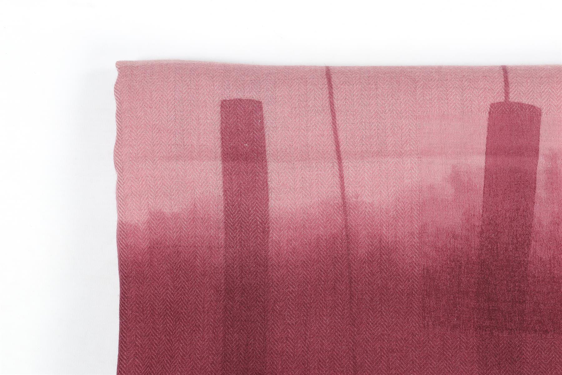 HERMÈS PINK CASHMERE SCARF ONE SIZE - Image 4