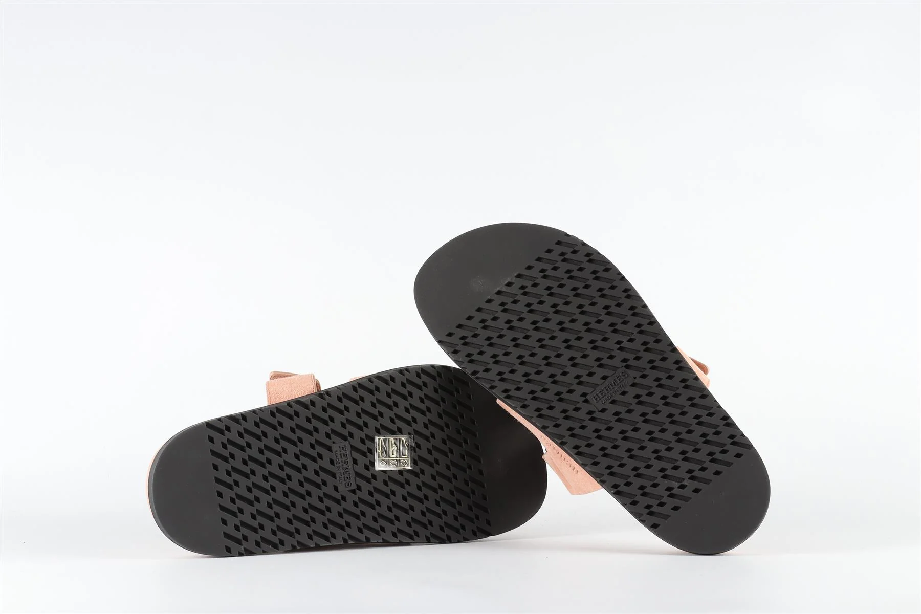 HERMÈS PINK CHYPRE SUEDE SANDALS EU 36 UK 3 US 6 - Image 6