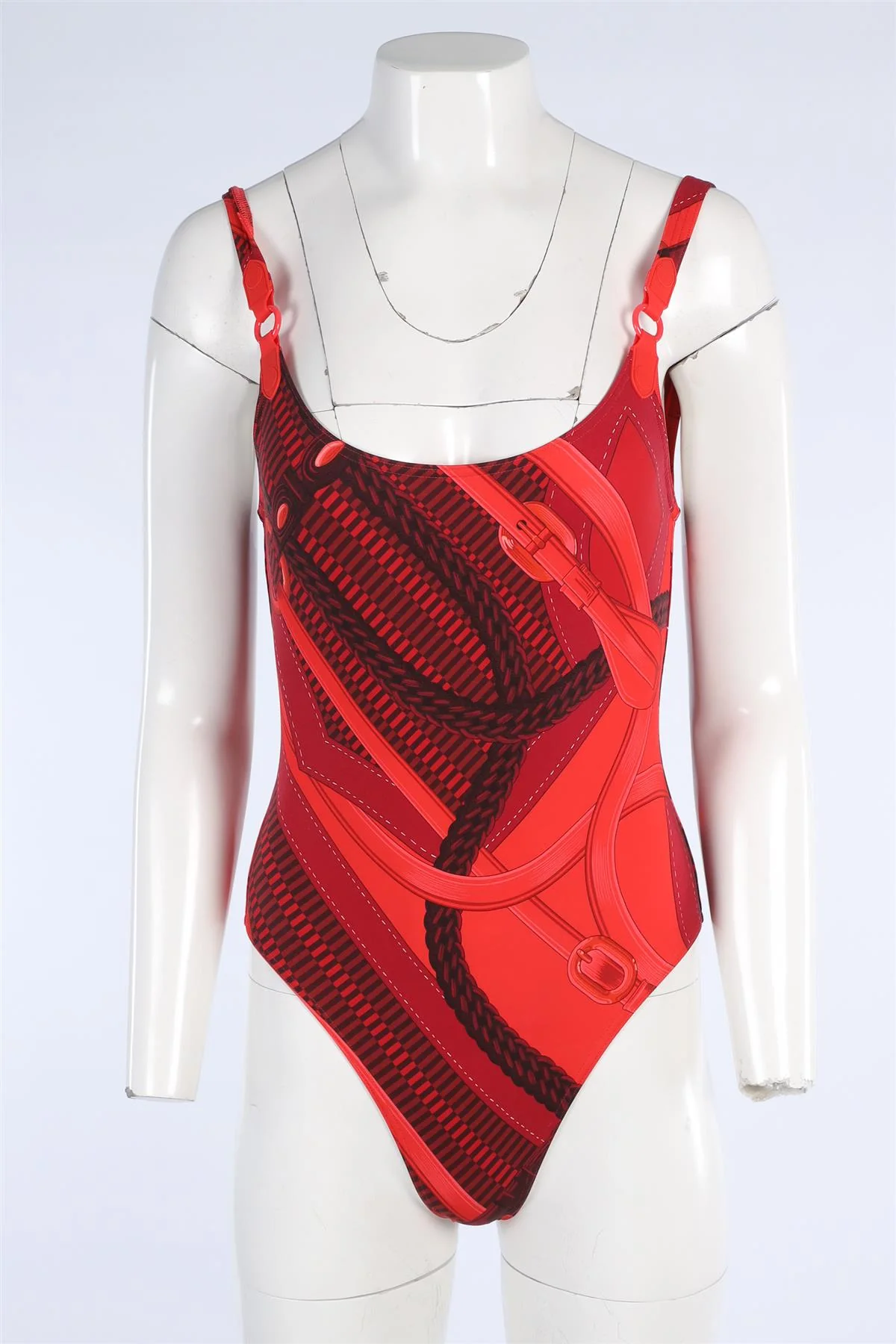 HERMÈS RED SWIMSUIT FR 42 UK 14 - Image 2