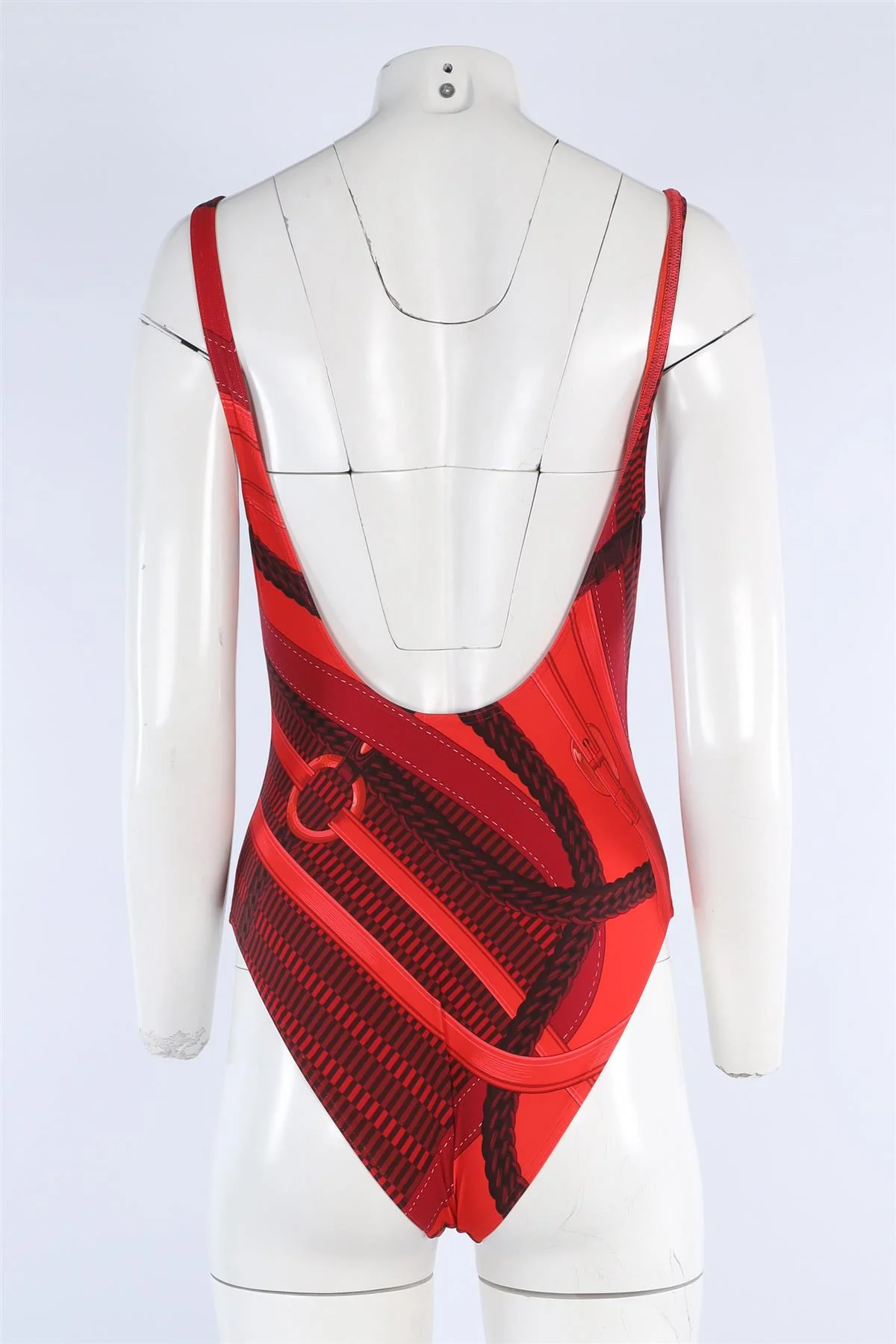 HERMÈS RED SWIMSUIT FR 42 UK 14 - Image 4
