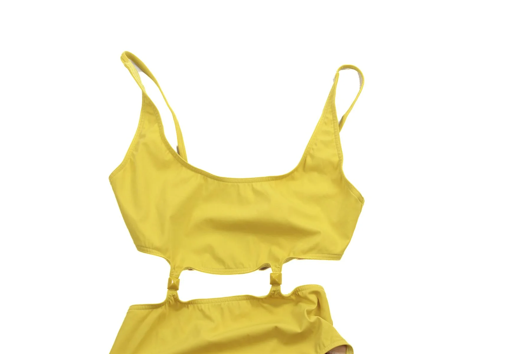 HERMÈS YELLOW SWIMSUIT FR 36 UK 8 - Image 3