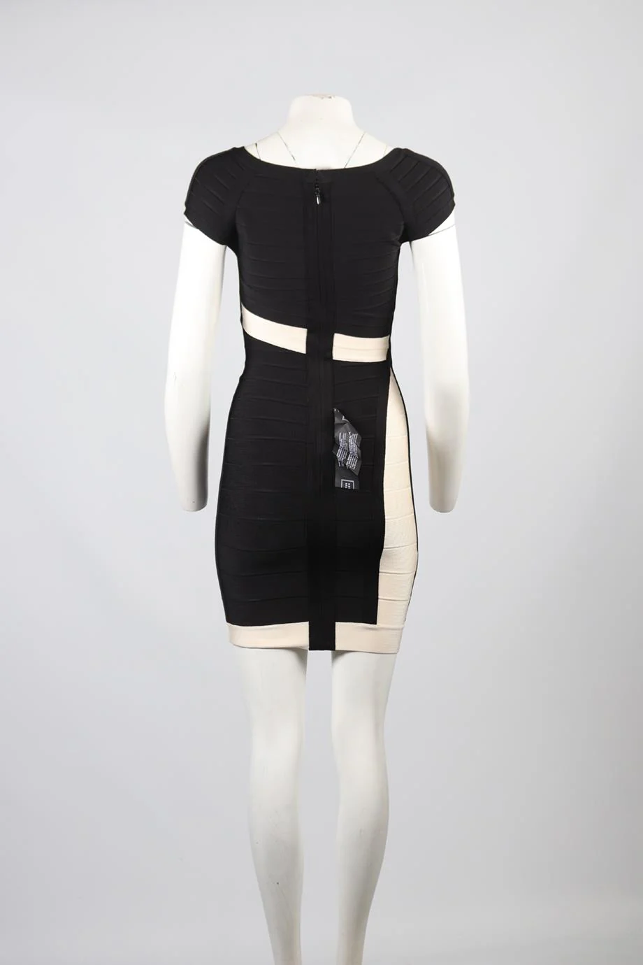 HERVE LEGER BANDAGE DRESS SMALL - Image 4