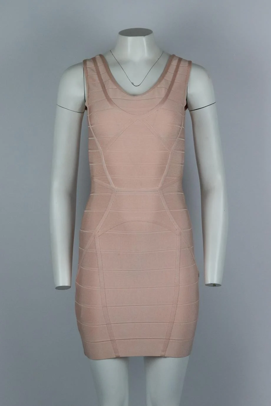 HERVE LEGER BANDAGE MINI DRESS SMALL - Image 2