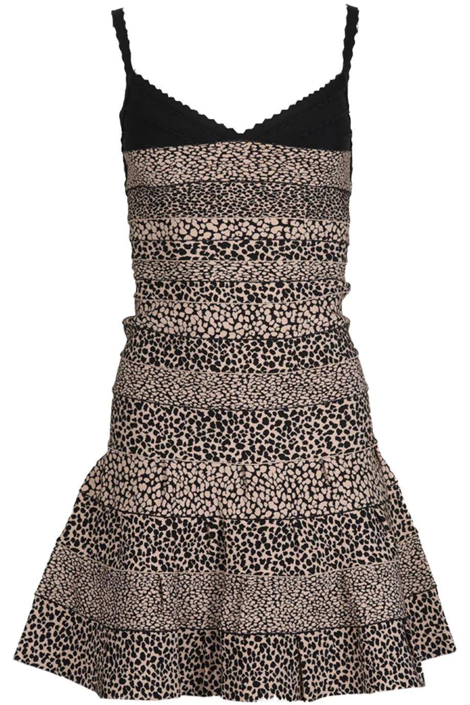 HERVÉ LEGER BANDAGE MINI DRESS SMALL