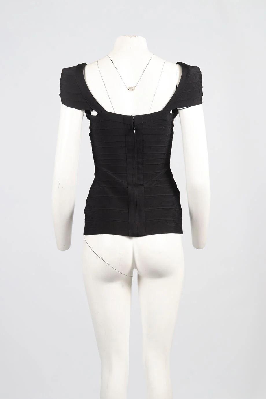HERVE LEGER BANDAGE TOP MEDIUM - Image 4