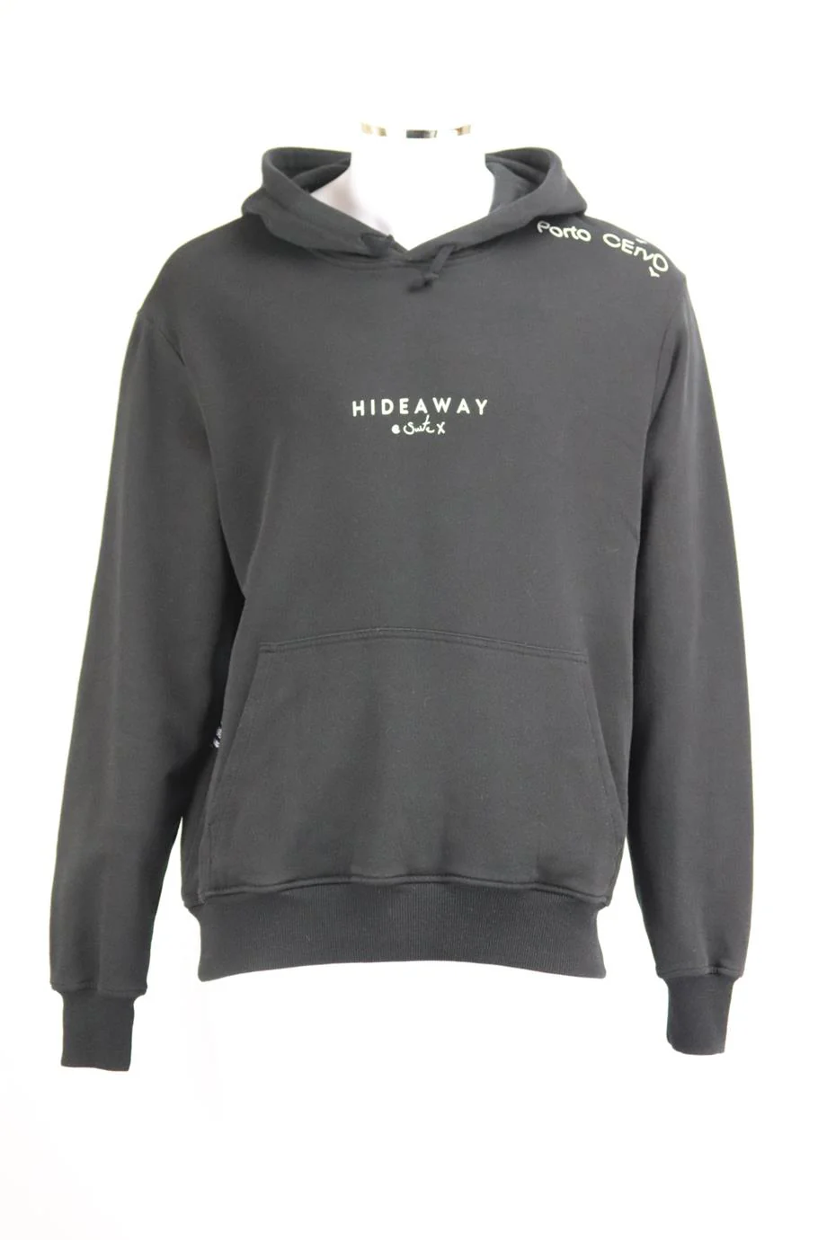 HIDEAWAY @ SUITE X MEN'S PRINTED COTTON JERSEY HOODIE SMALL - Image 2
