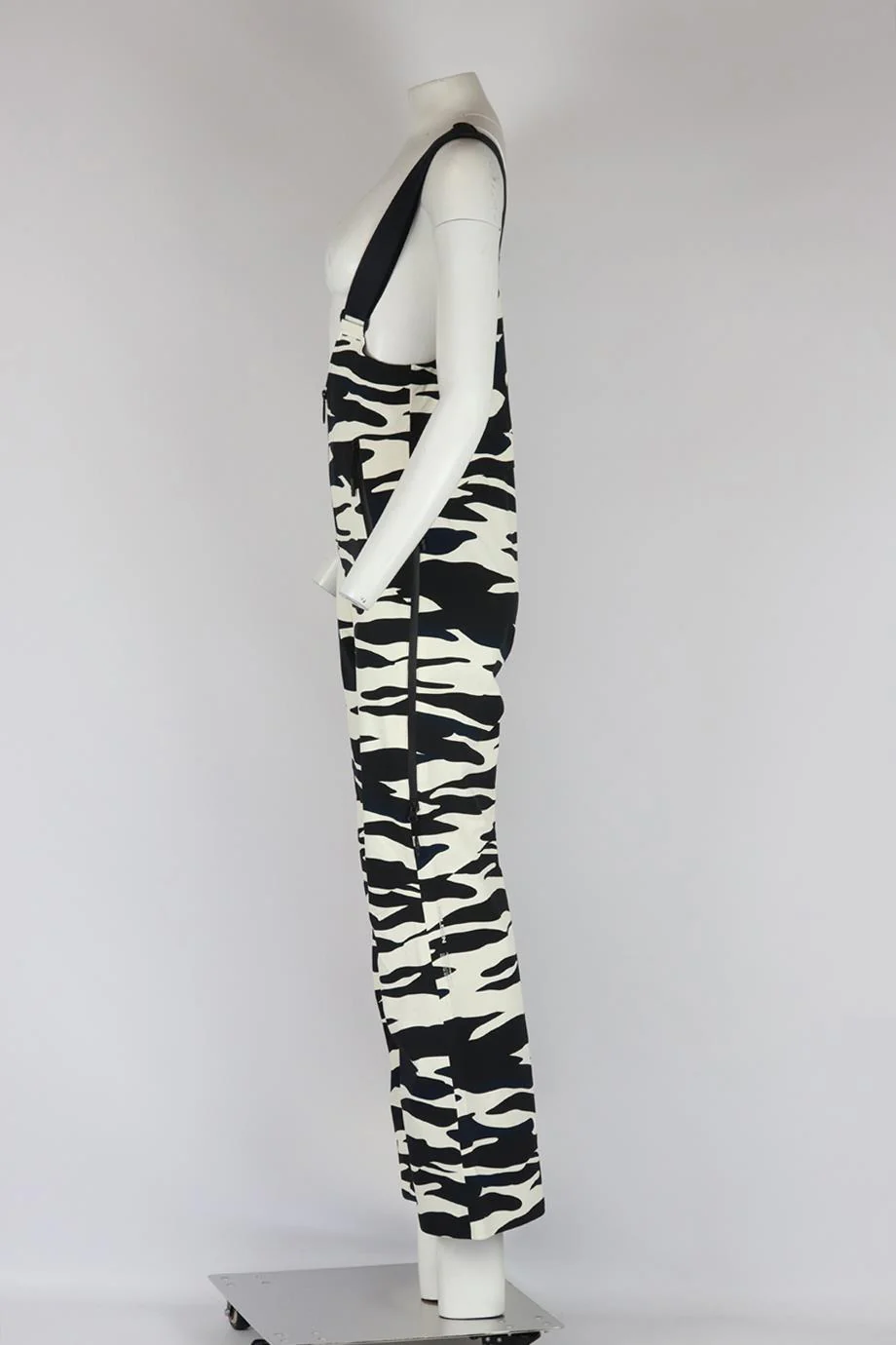 HOLDEN ZEBRA PRINT SHELL FLARED SALOPETTES XSMALL - Image 3