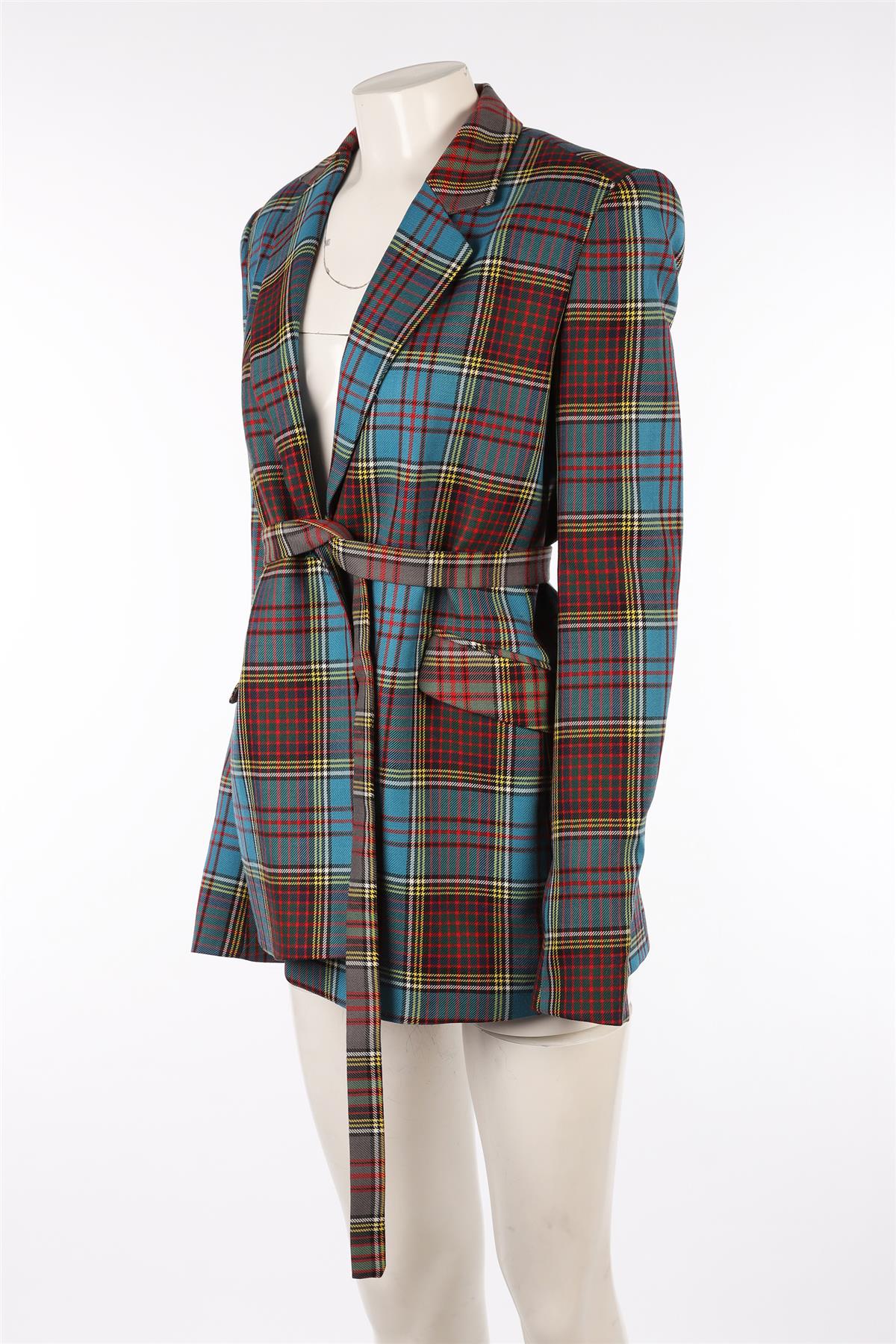 HOUSE OF HOLLAND BLUE WOOL BLAZER UK 8 - Image 3