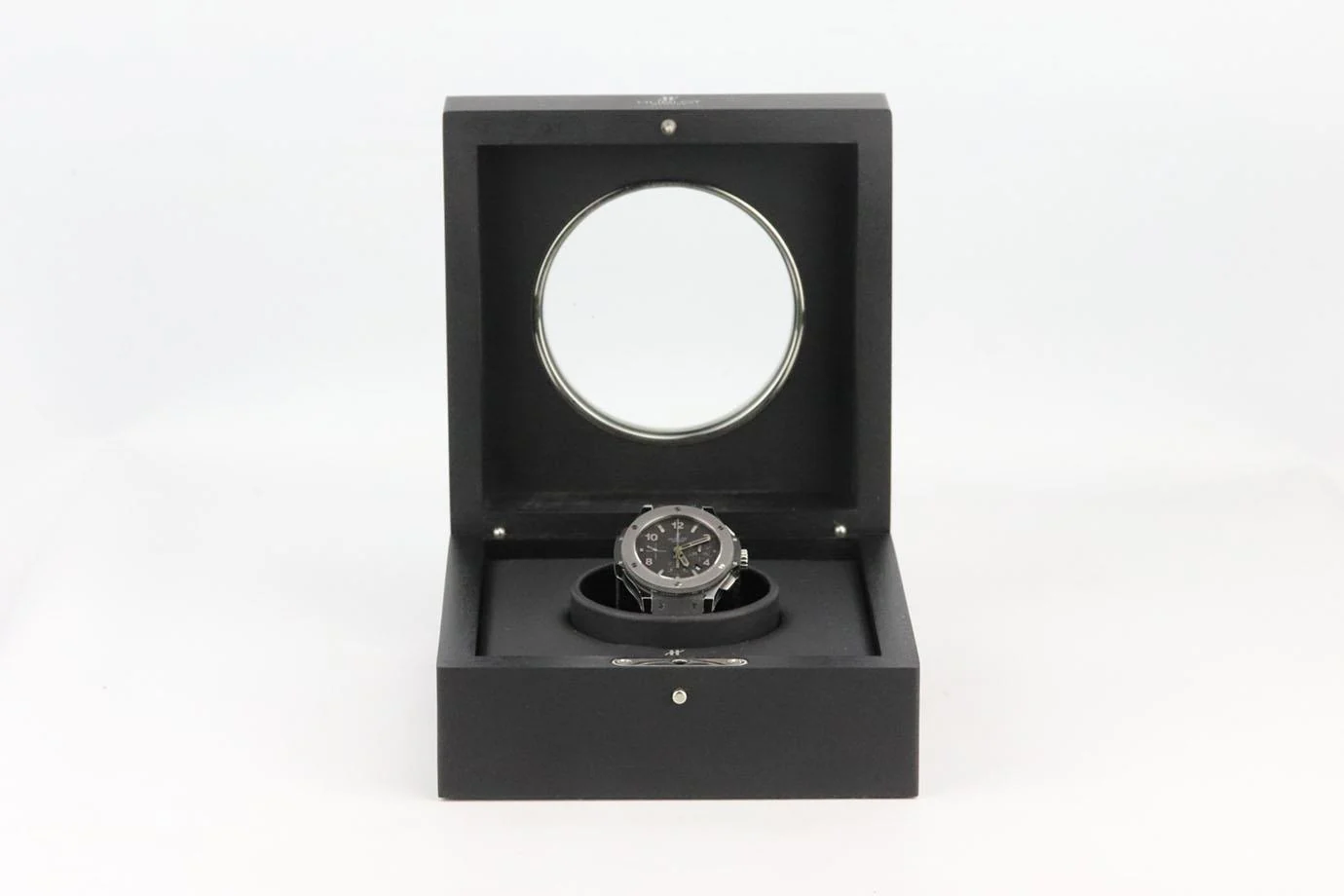 HUBLOT BIG BANG CERAMIC CHRONOGRAPH BLACK ARABIT 44MM WRIST WATCH - Image 12