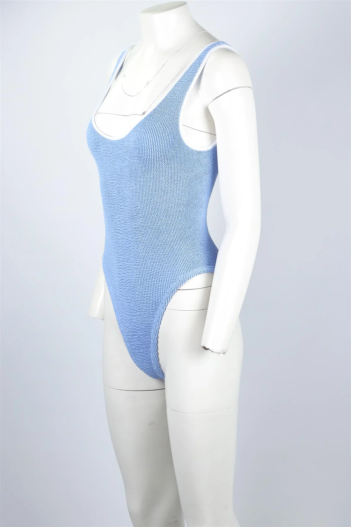HUNZA G BLUE SWIMSUIT ONE SIZE - Image 3