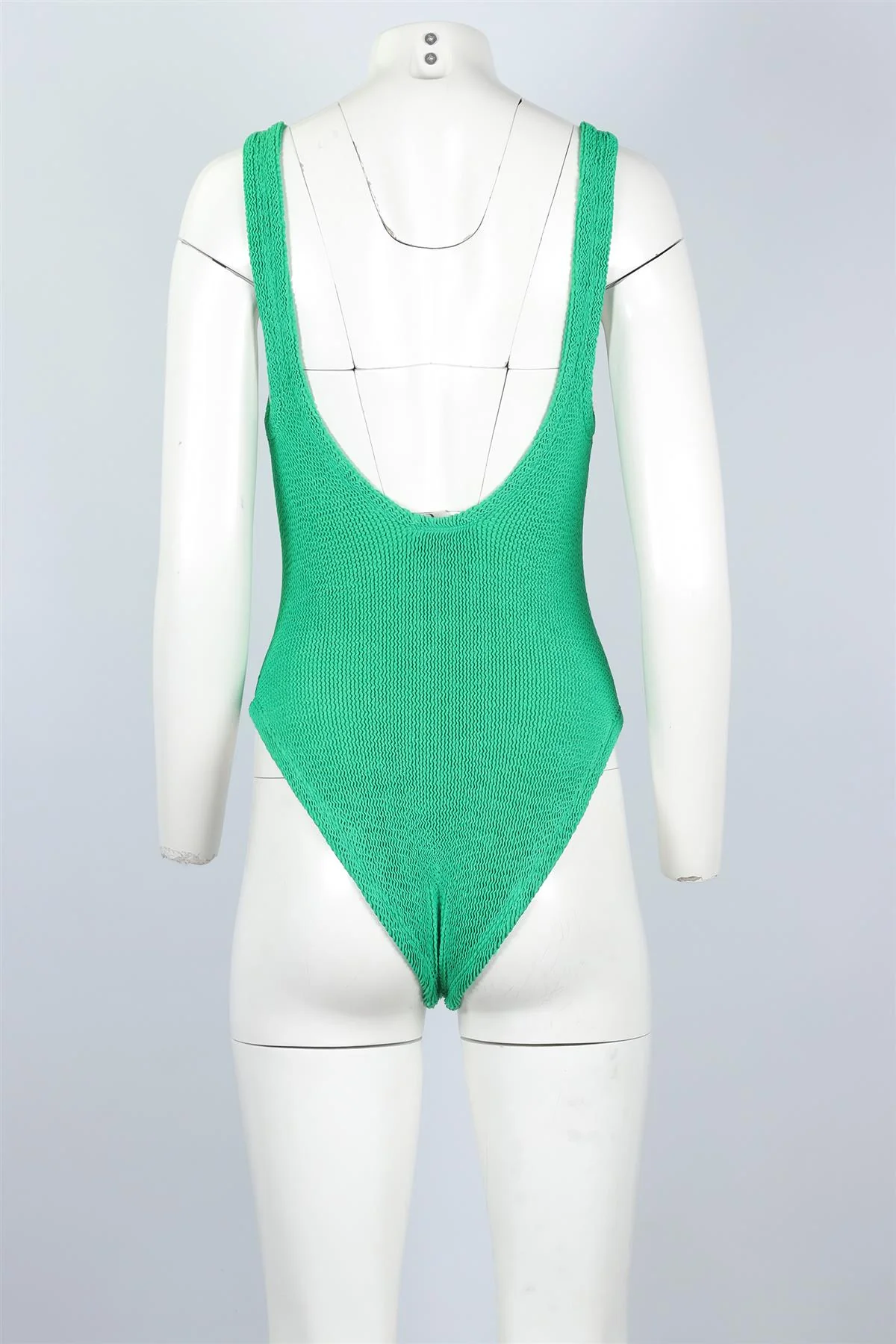 HUNZA G GREEN SWIMSUIT ONE SIZE - Image 4