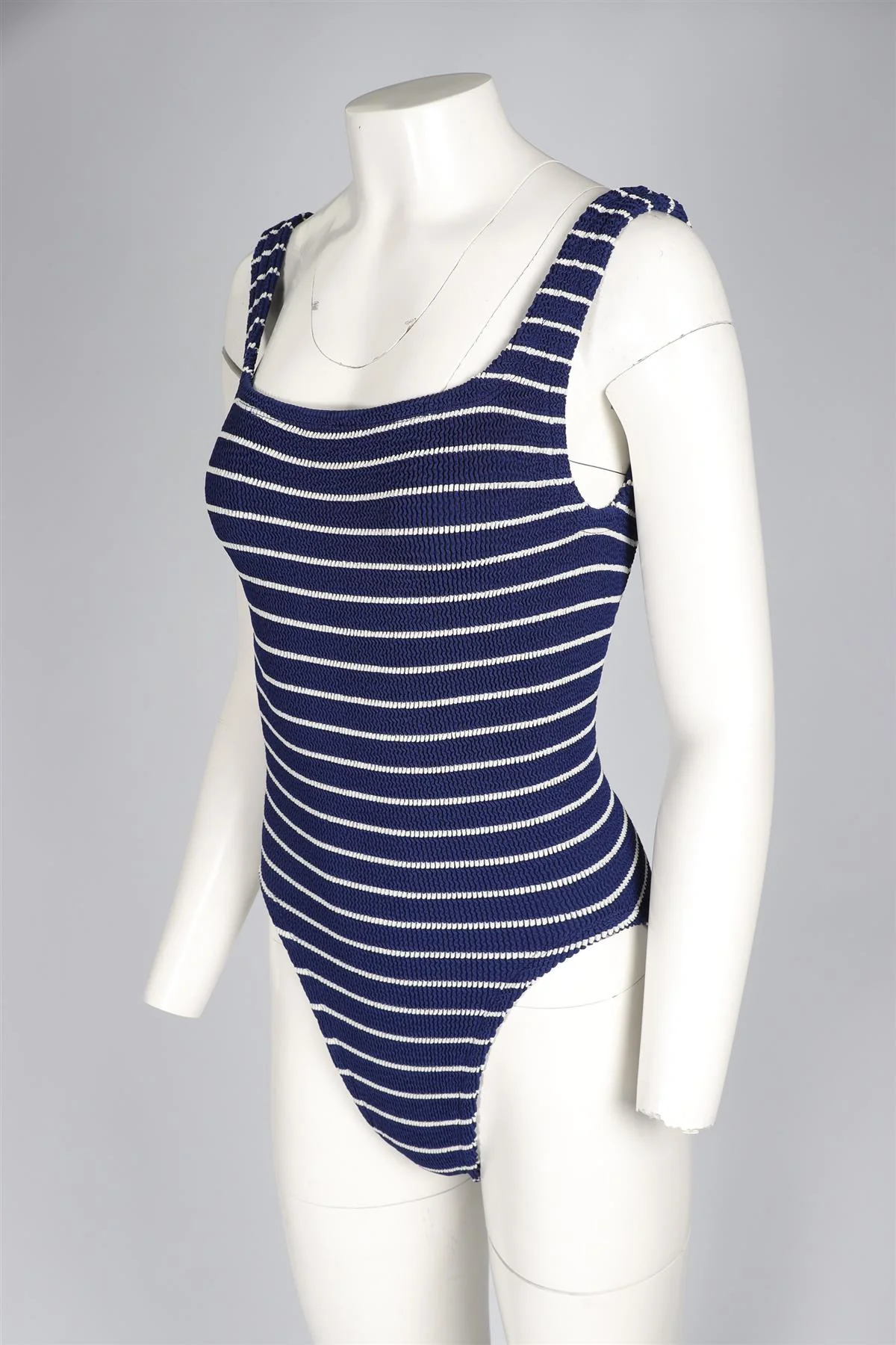 HUNZA G NAVY SWIMSUIT ONE SIZE - Image 3