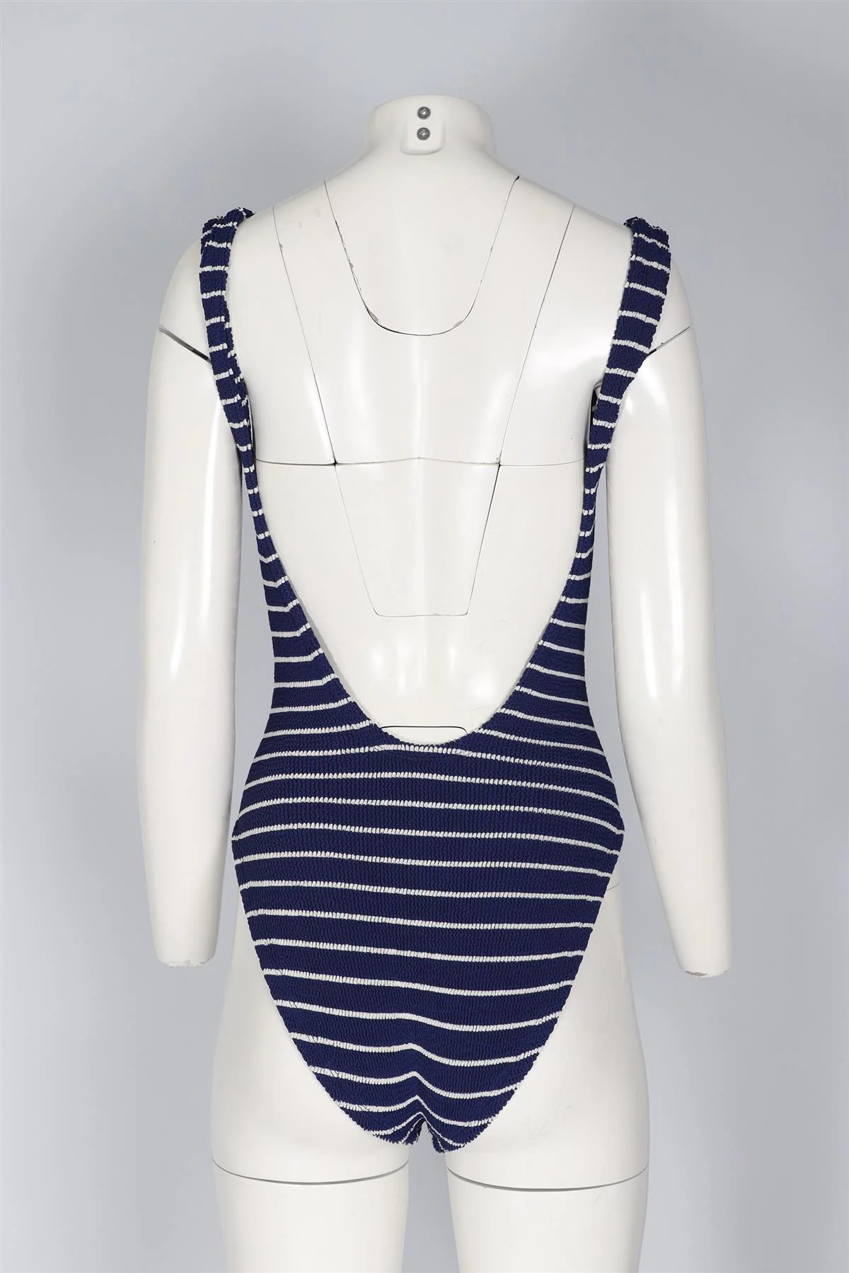 HUNZA G NAVY SWIMSUIT ONE SIZE - Image 4