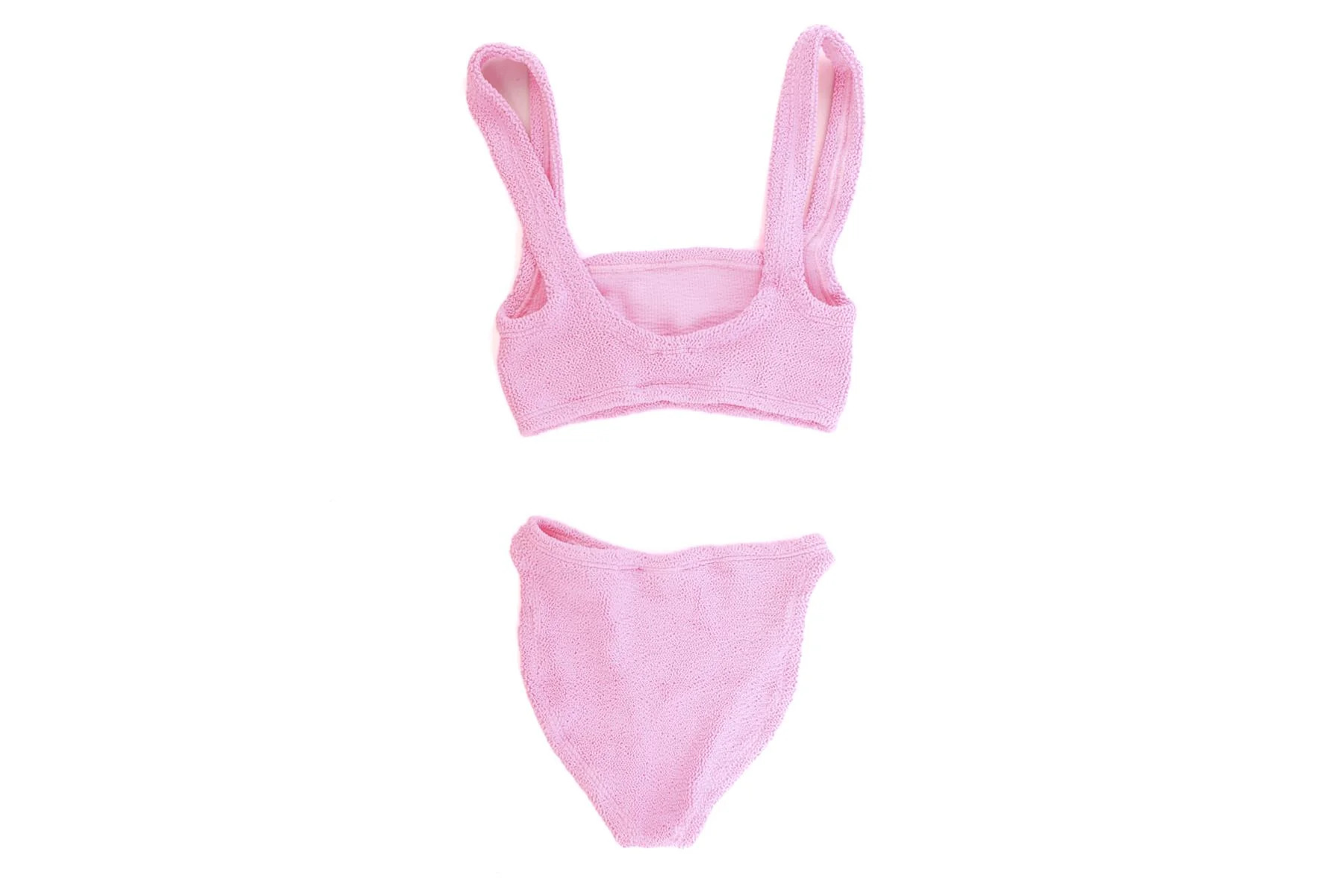 HUNZA G PINK BIKINI ONE SIZE - Image 4