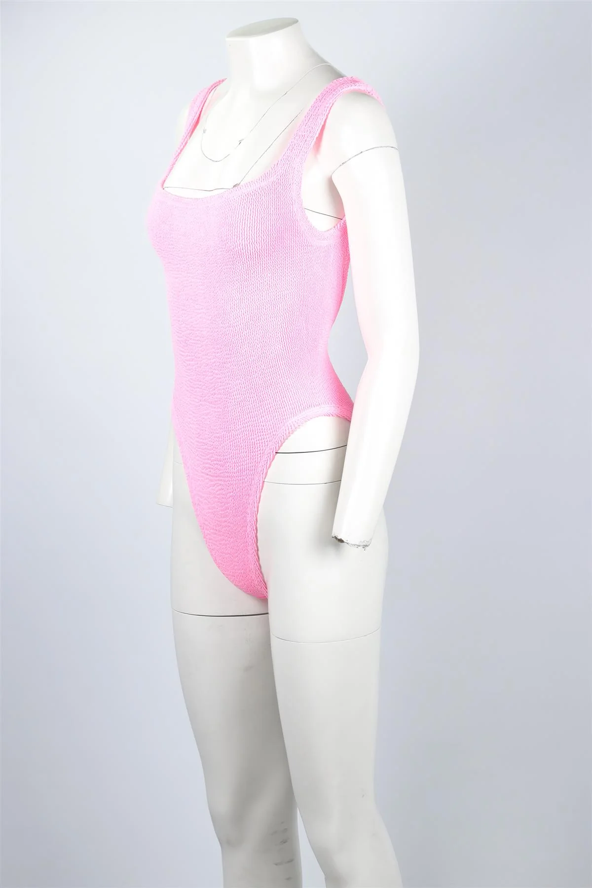 HUNZA G PINK SWIMSUIT ONE SIZE - Image 3
