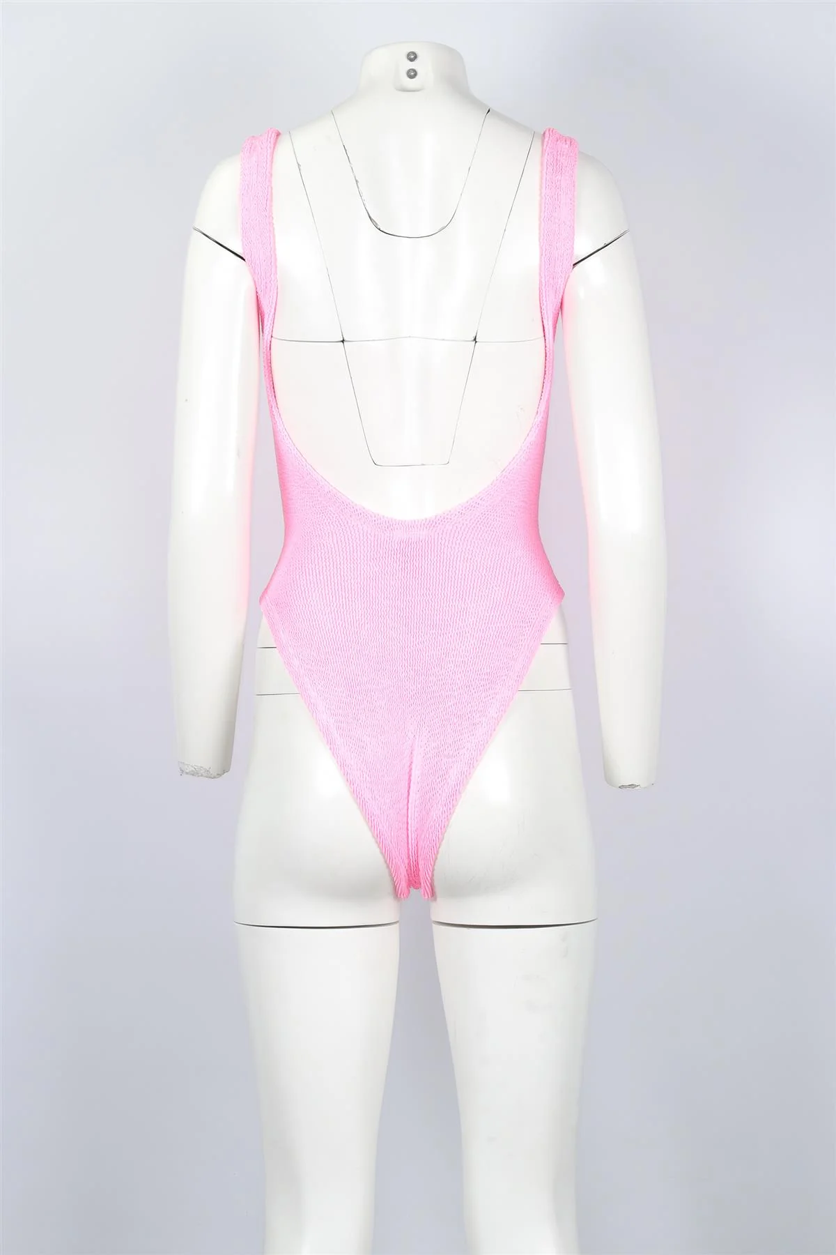 HUNZA G PINK SWIMSUIT ONE SIZE - Image 4
