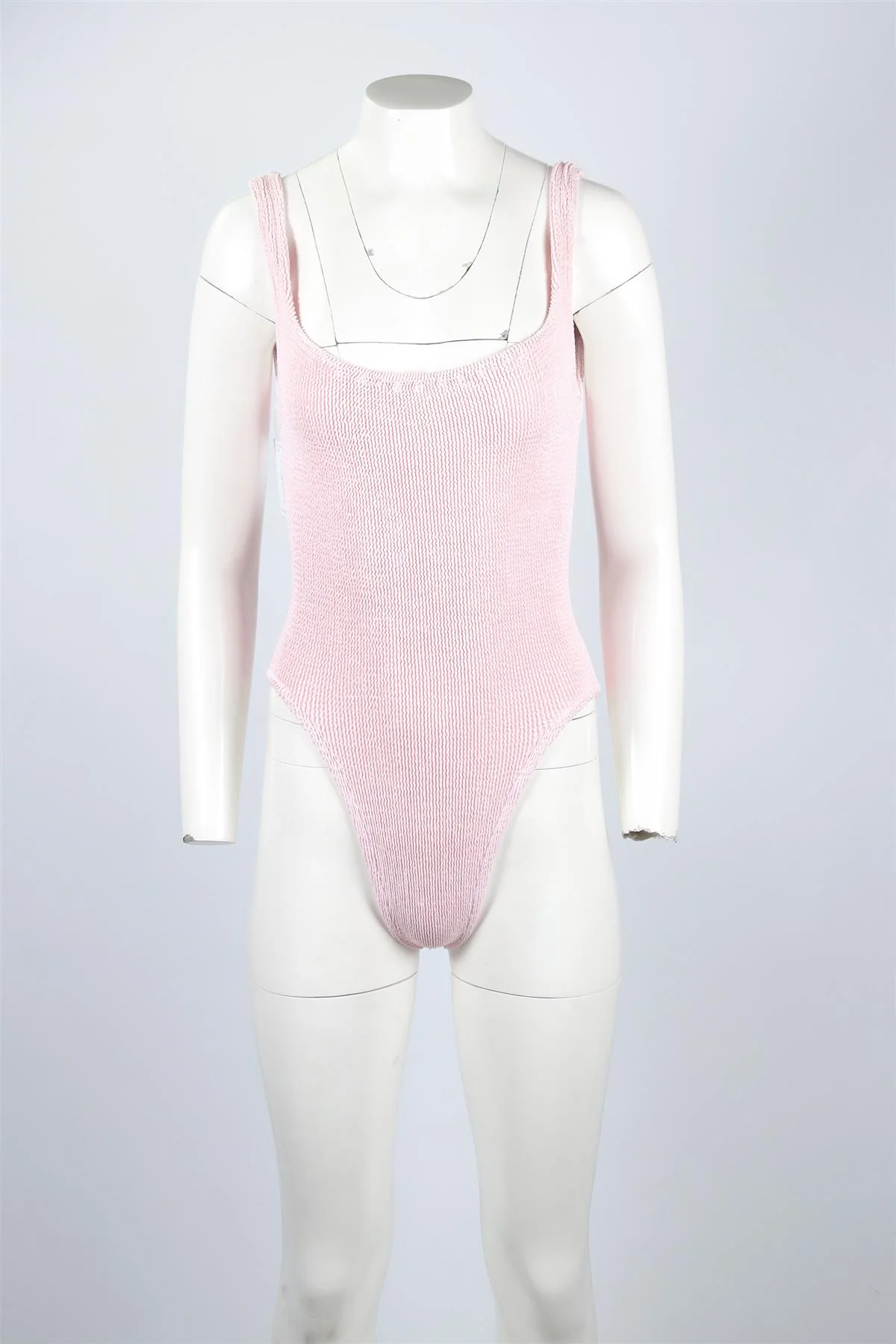HUNZA G PINK SWIMSUIT ONE SIZE - Image 2