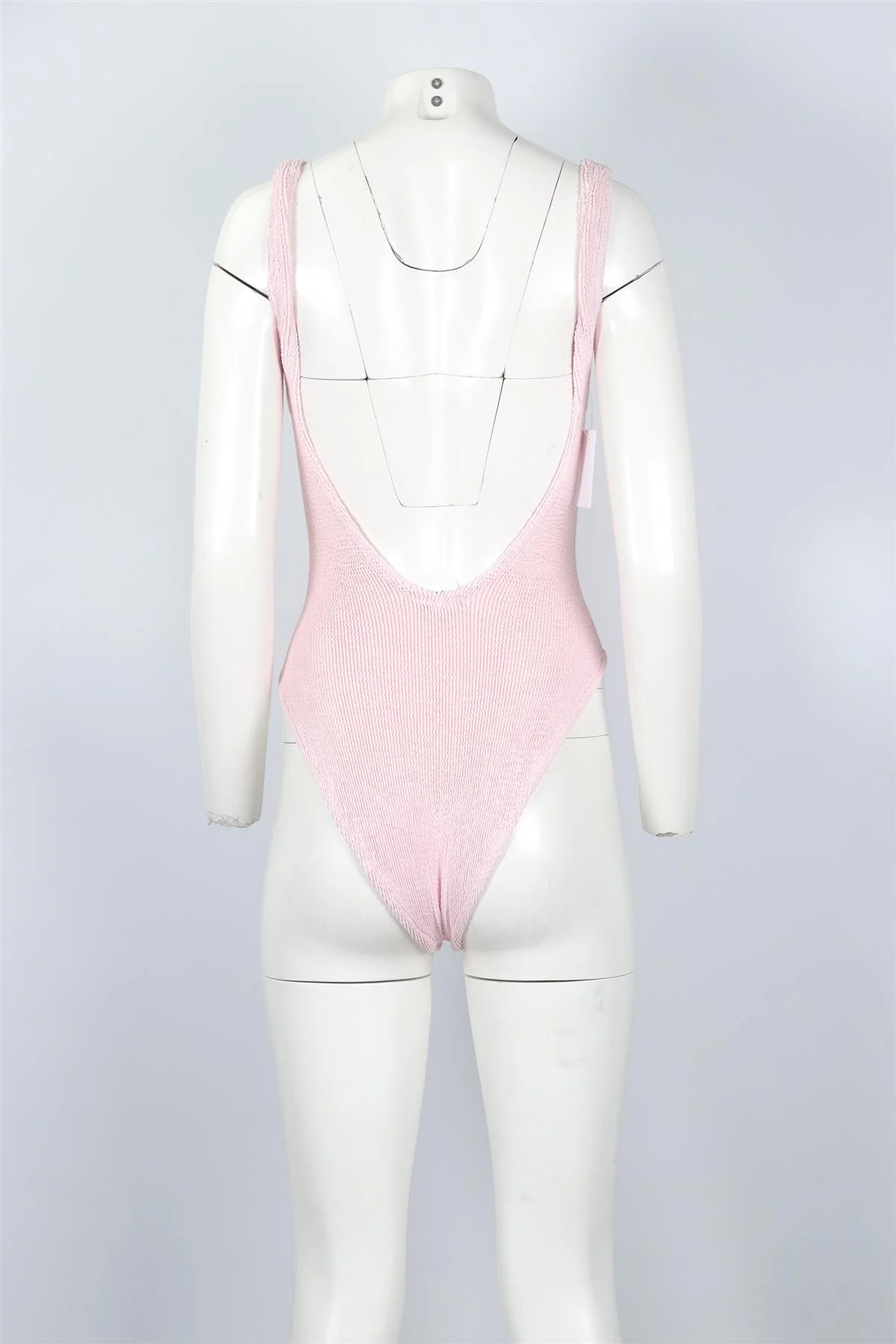 HUNZA G PINK SWIMSUIT ONE SIZE - Image 4