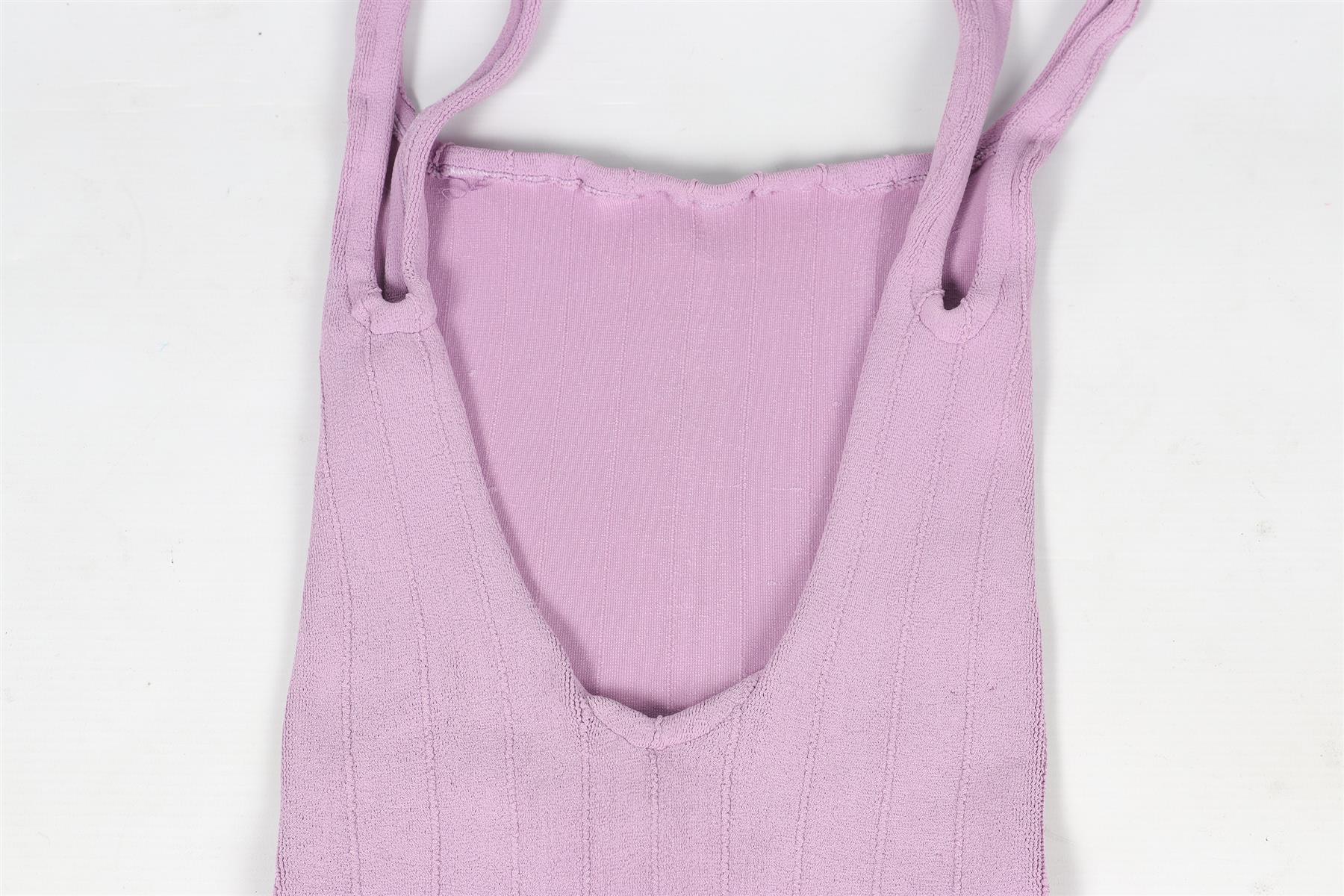 HUNZA G PURPLE SWIMSUIT ONE SIZE - Image 5