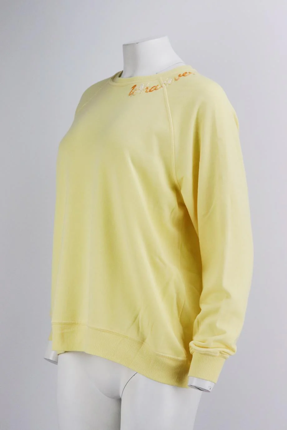 I STOLE MY BOYFRIEND'S SHIRT EMBROIDERED COTTON BLEND SWEATSHIRT MEDIUM/LARGE - Image 3