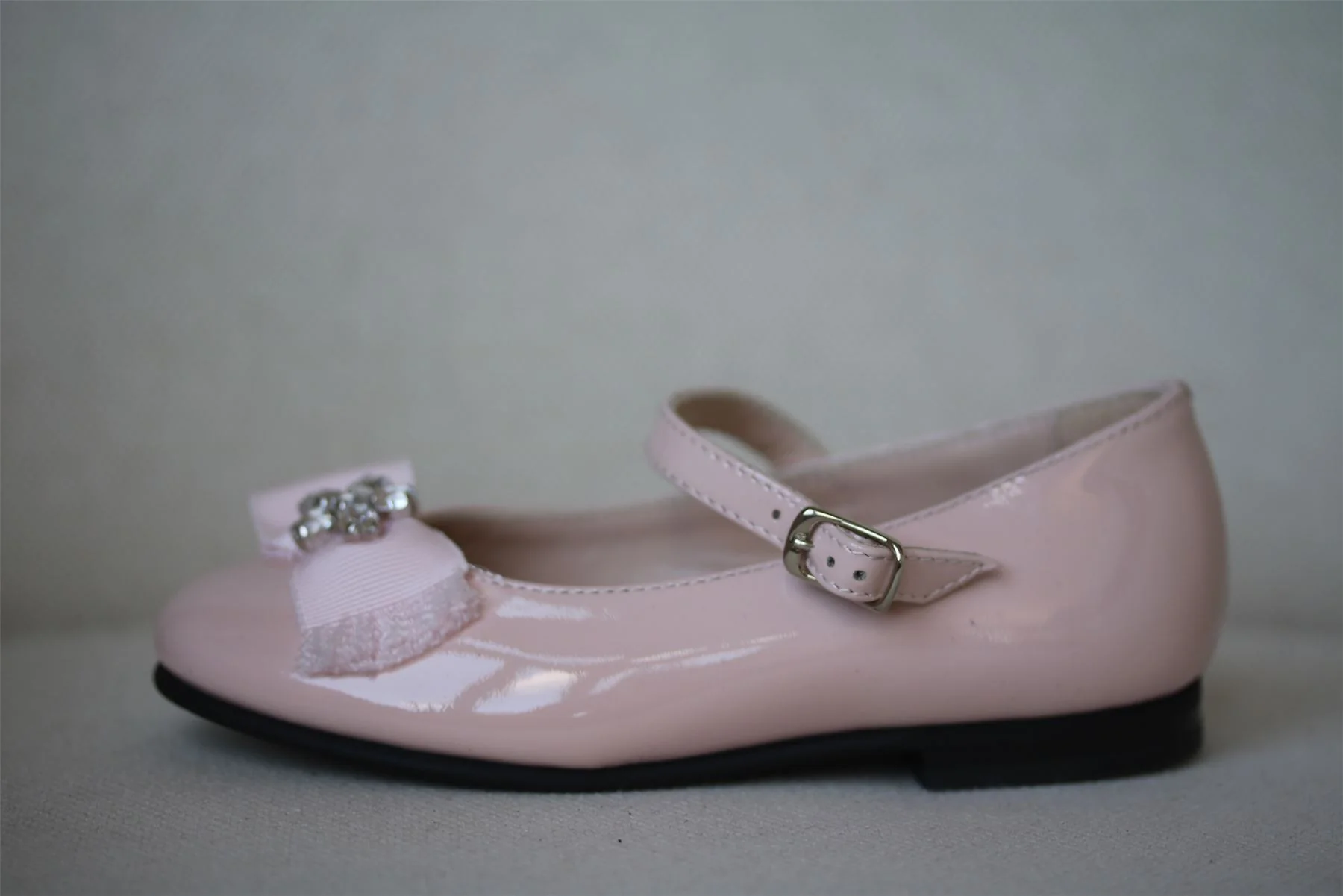 IL GUFO GIRLS PINK PATENT LEATHER SHOES EU 25 UK 8 - Image 2