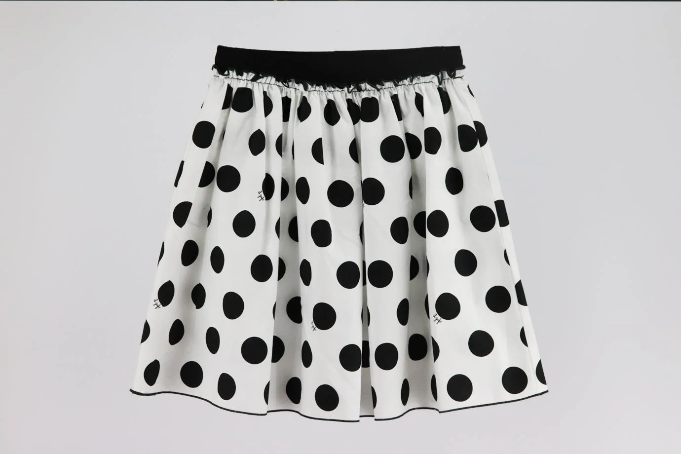 IL GUFO KIDS GIRLS POLKA DOT COTTON SKIRT 8 YEARS - Image 2