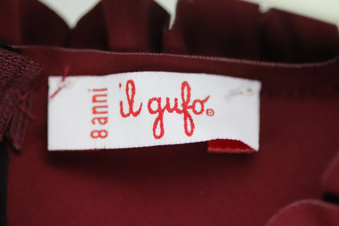 IL GUFO KIDS GIRLS RUFFLED DRESS 8 YEARS - Image 4