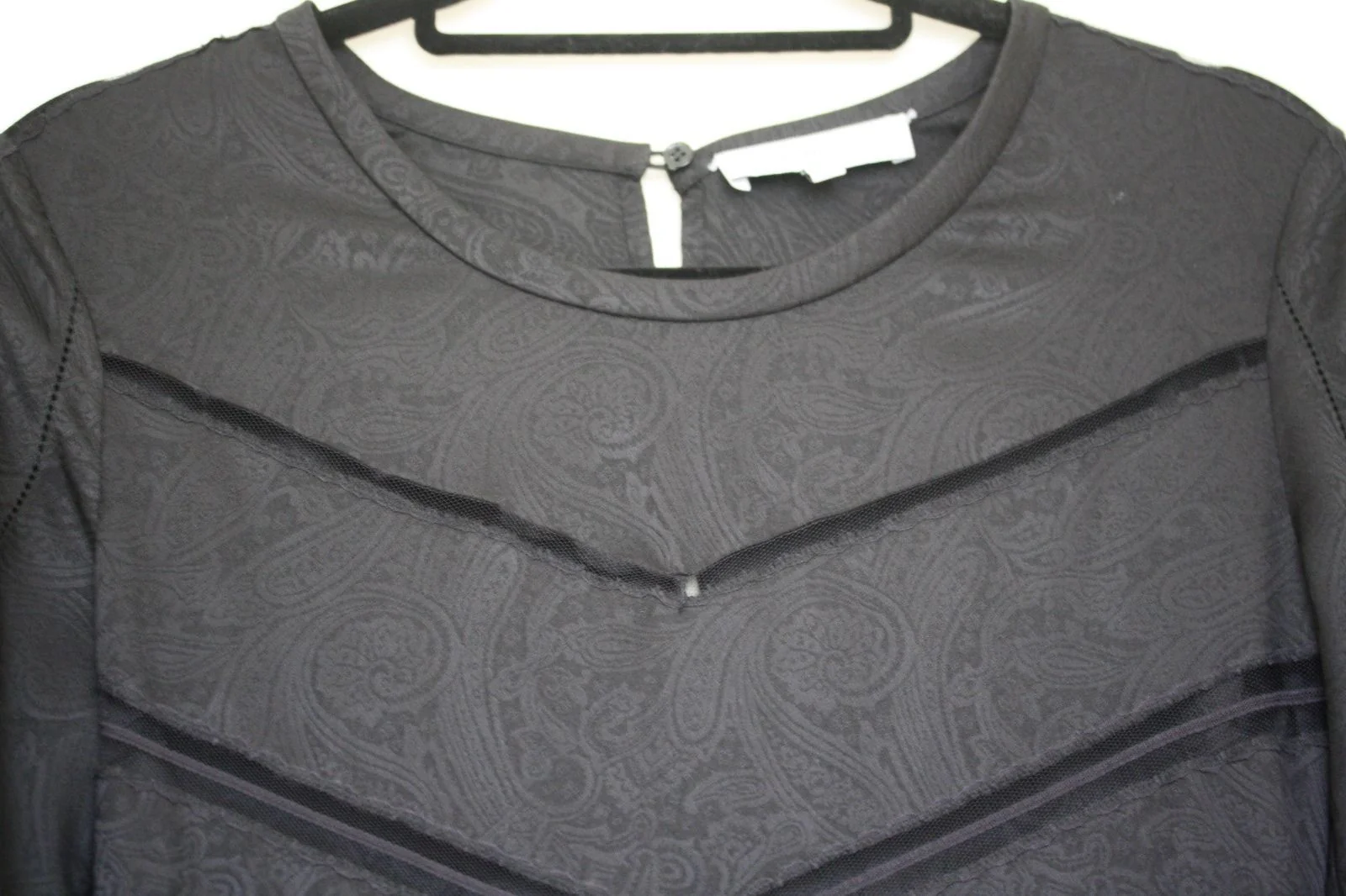 IRO MADELINA BLACK DRESS FR 36 UK 8 - Image 3
