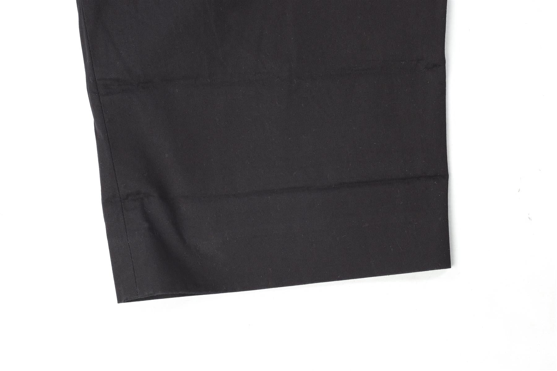 ISABEL ETOILE MARANT BLACK COTTON TAPERED PANTS FR 34 UK 8 - Image 5
