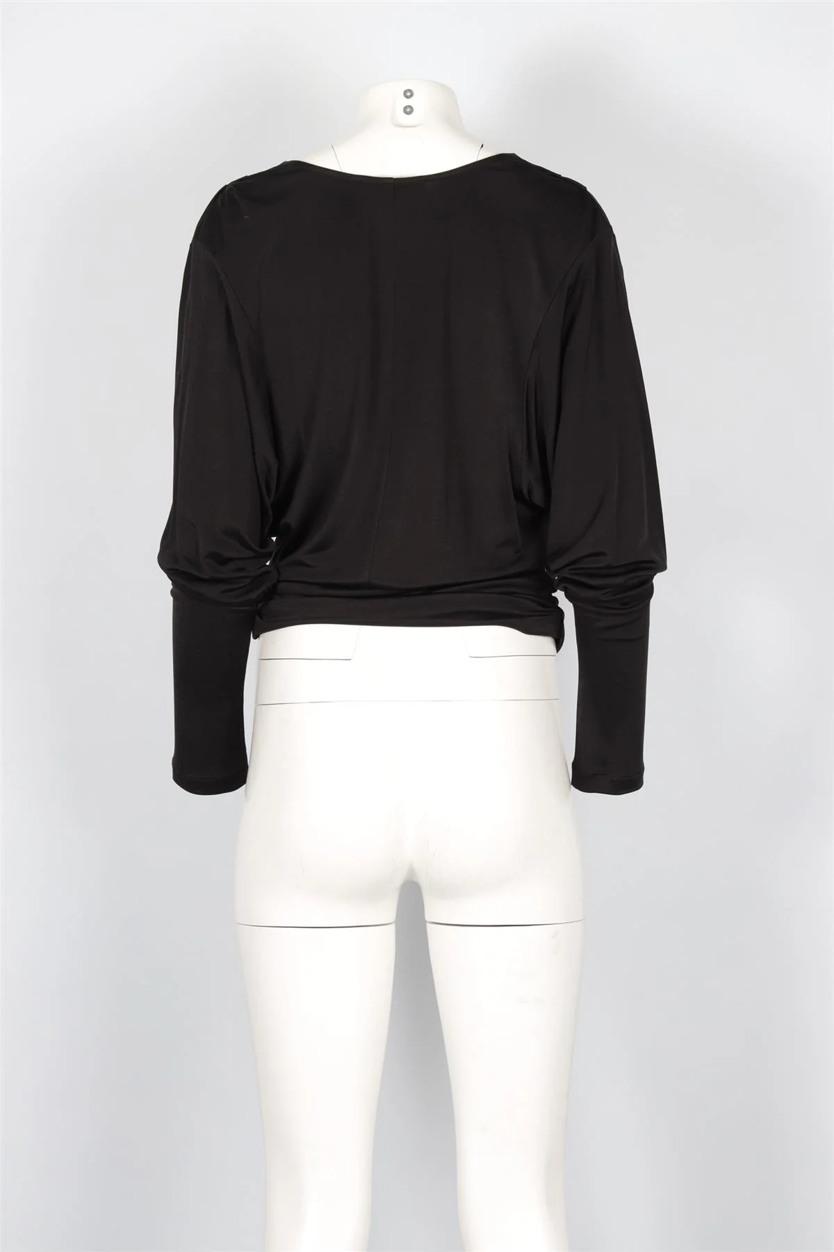 ISABEL MARANT BLACK JERSEY TOP FR 40 UK 12 - Image 4