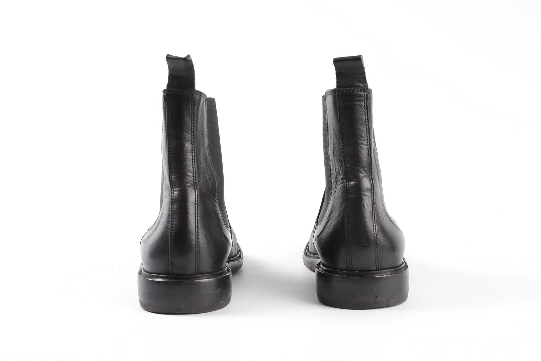 ISABEL MARANT BLACK LEATHER ANKLE BOOTS EU 38 UK 5 US 8 - Image 5