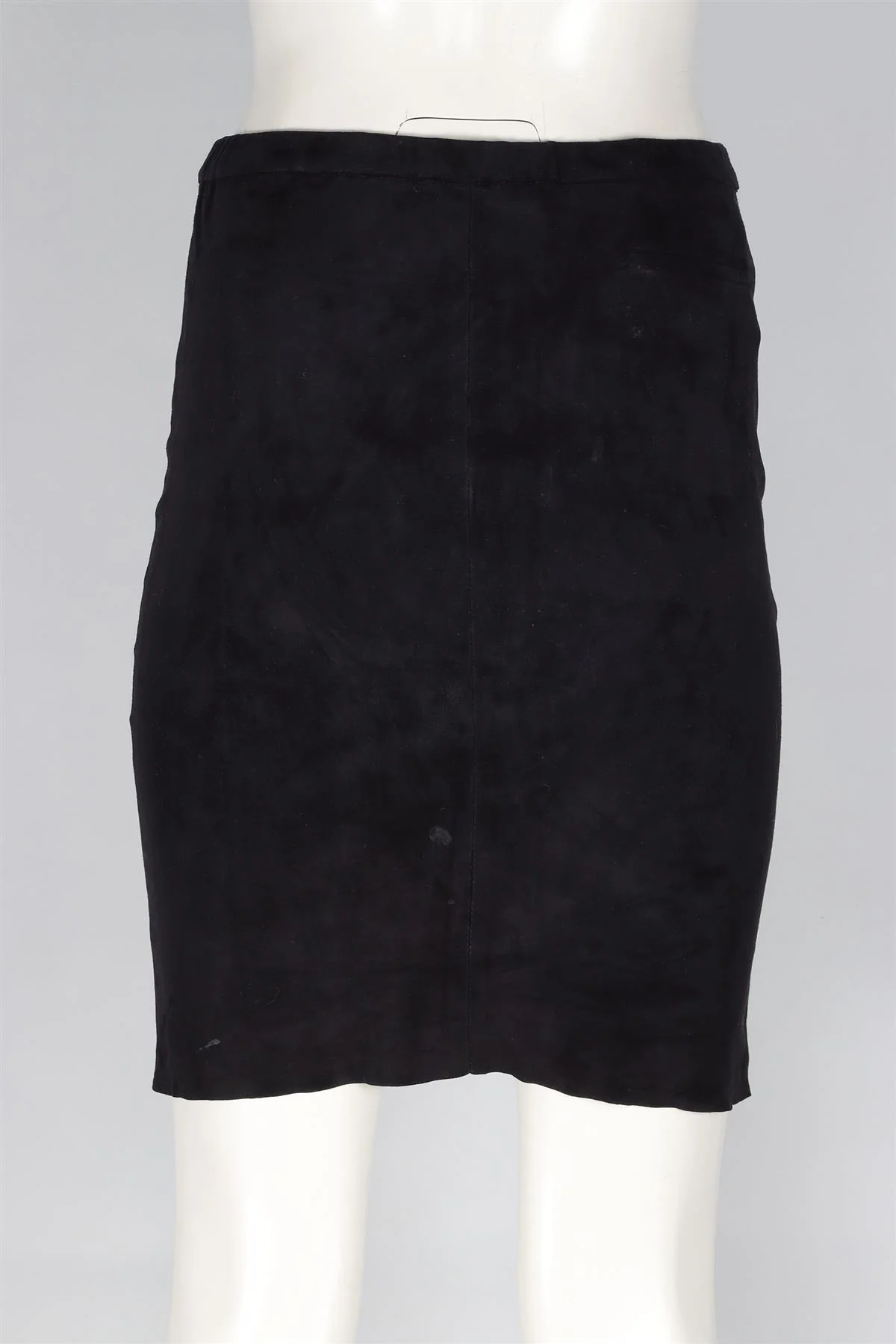 ISABEL MARANT BLACK LEATHER MINI SKIRT FR 36 UK 8 - Image 4