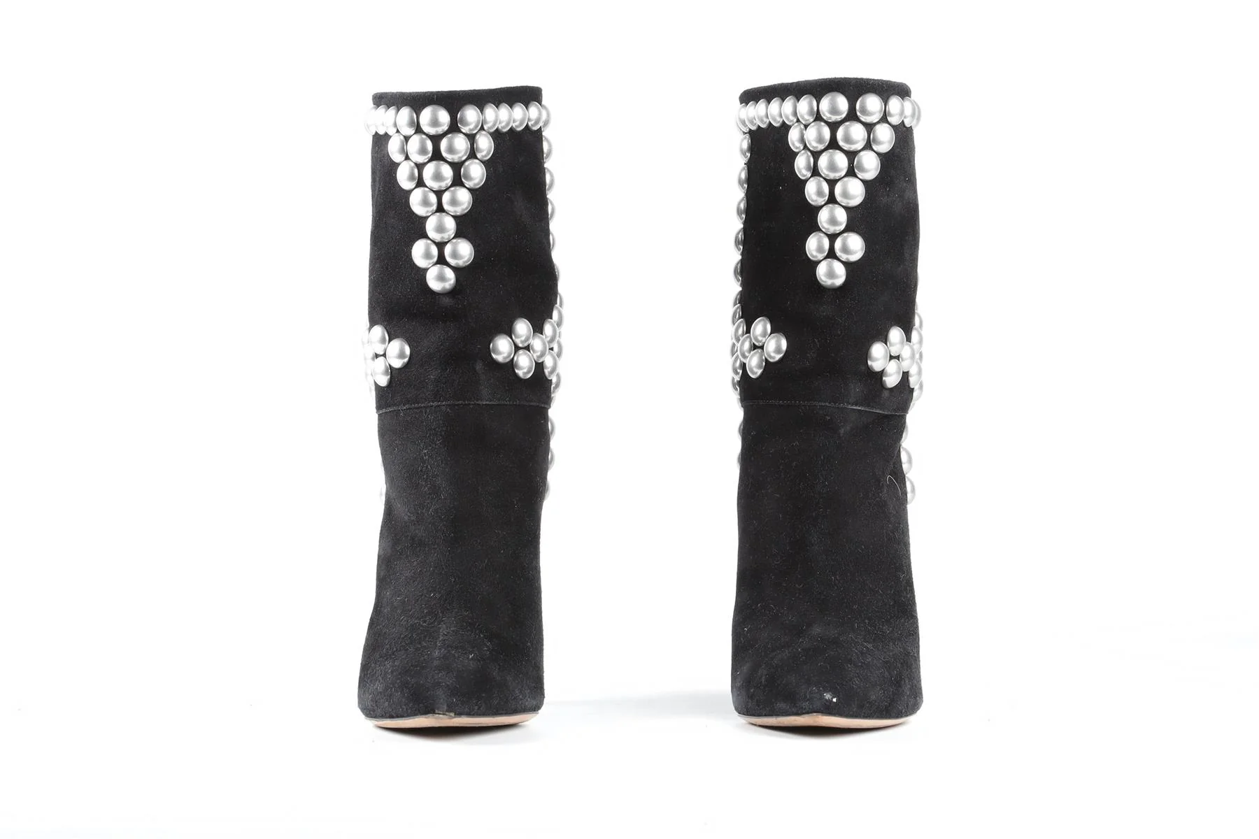 ISABEL MARANT BLACK SUEDE ANKLE BOOTS EU 39 UK 6 US 9 - Image 3